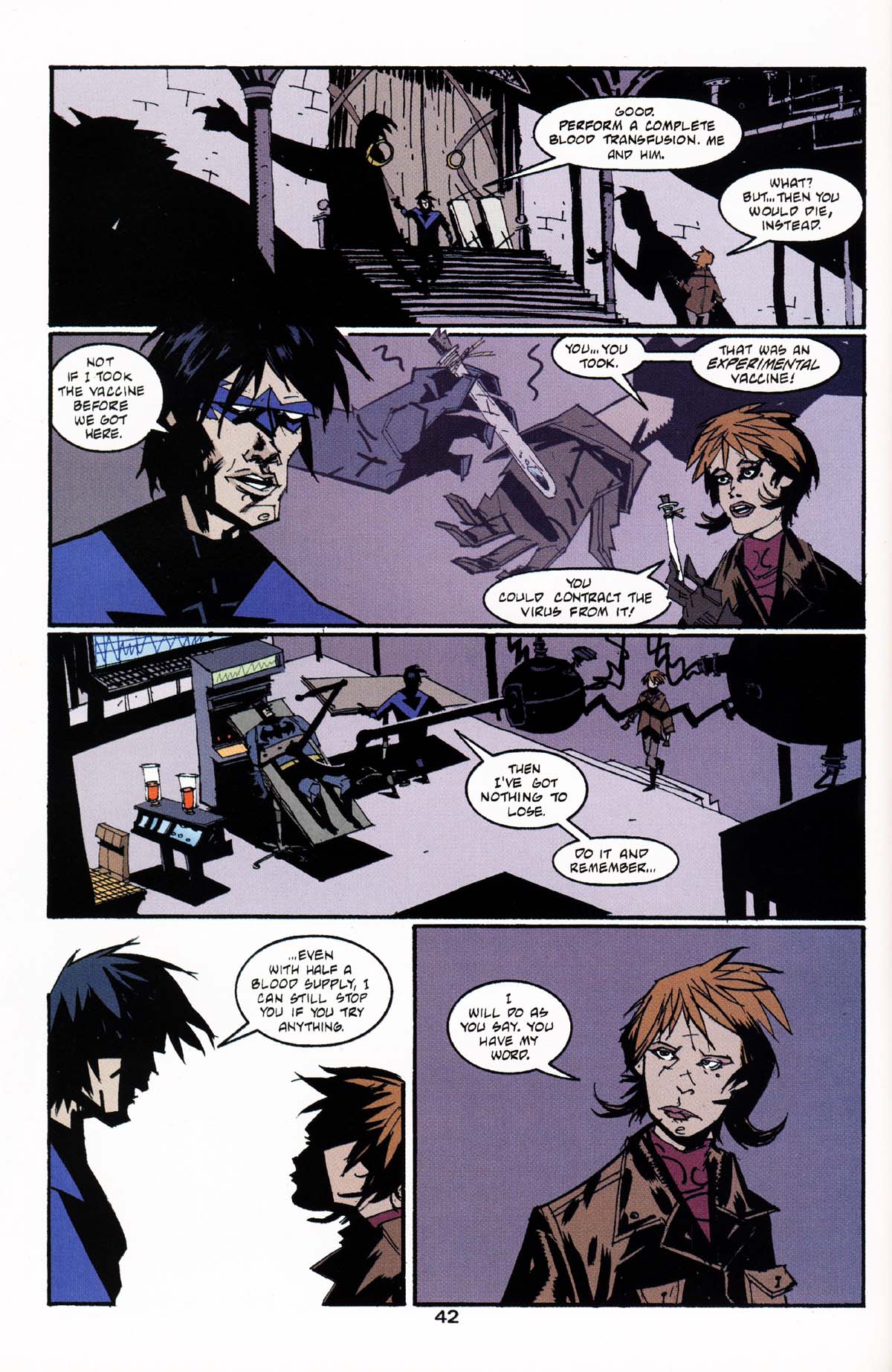 Read online Batman/Nightwing: Bloodborne comic -  Issue # Full - 44
