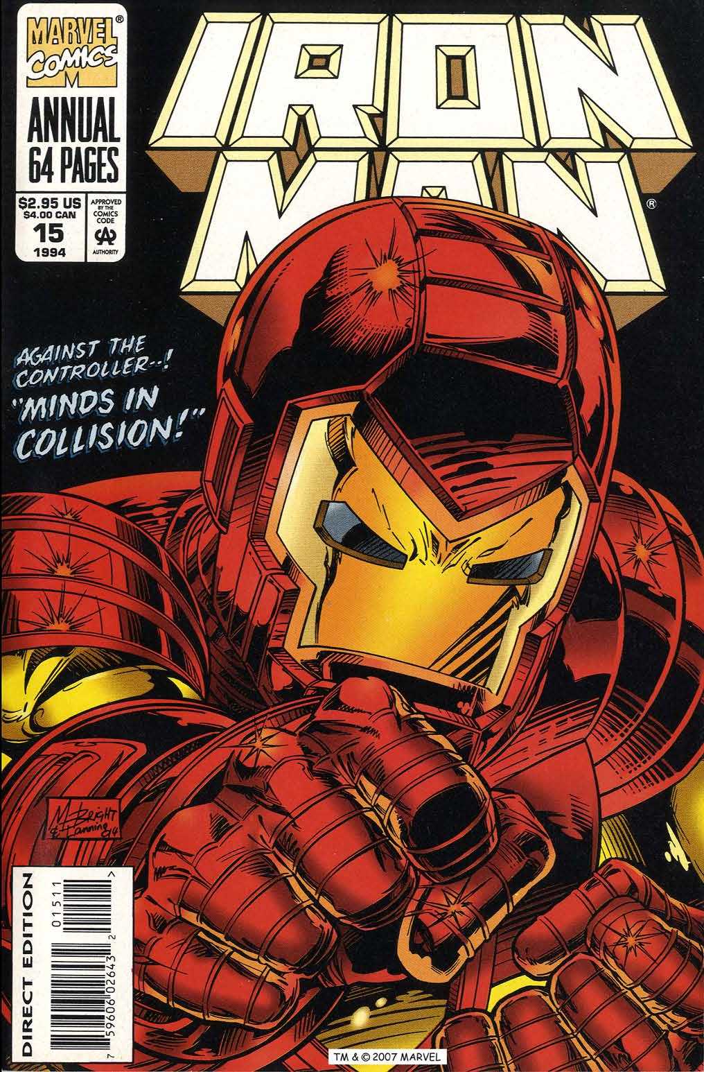 Read online Iron Man (1968) comic -  Issue # Annual 15 - 1