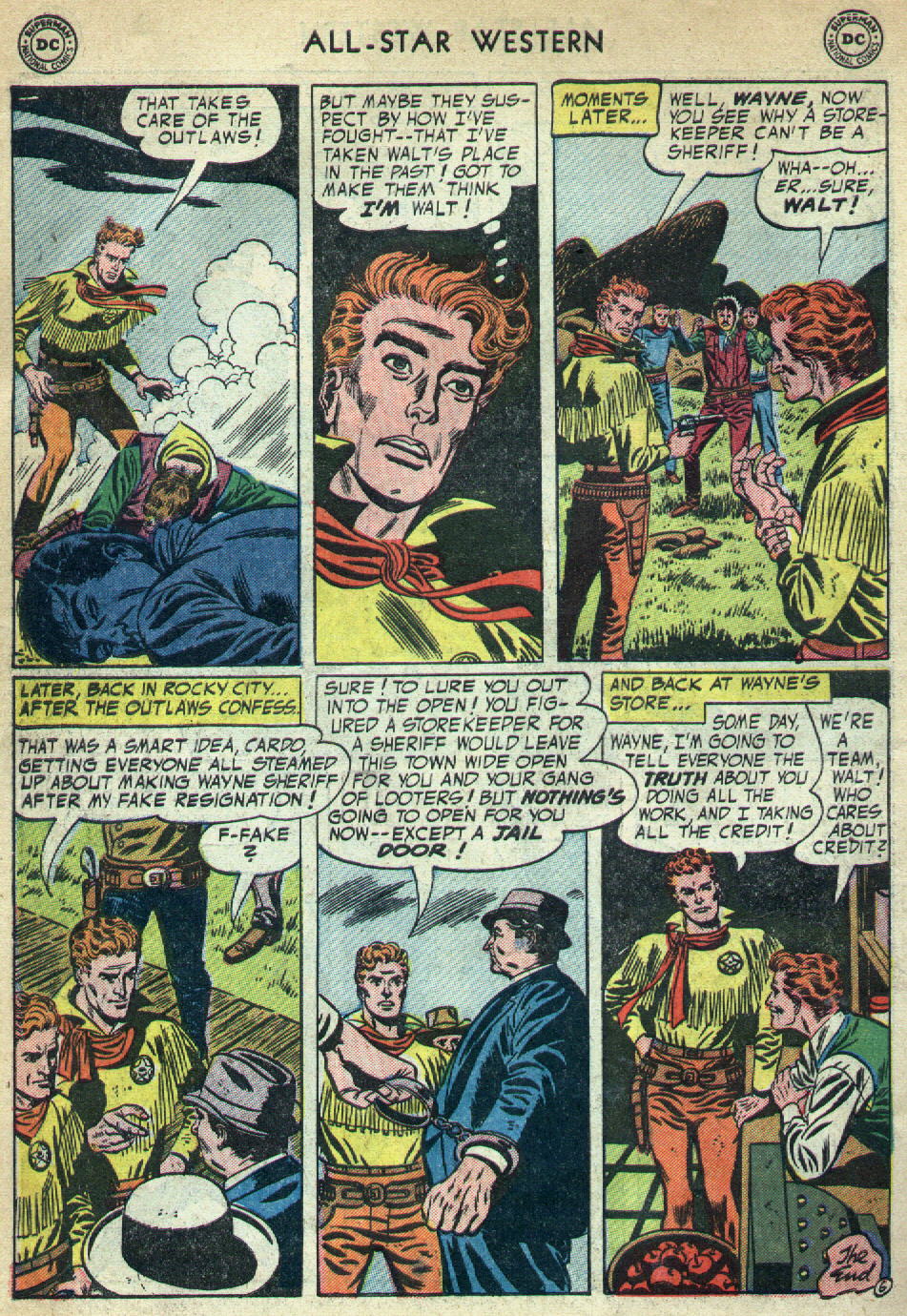 Read online All-Star Western (1951) comic -  Issue #79 - 34