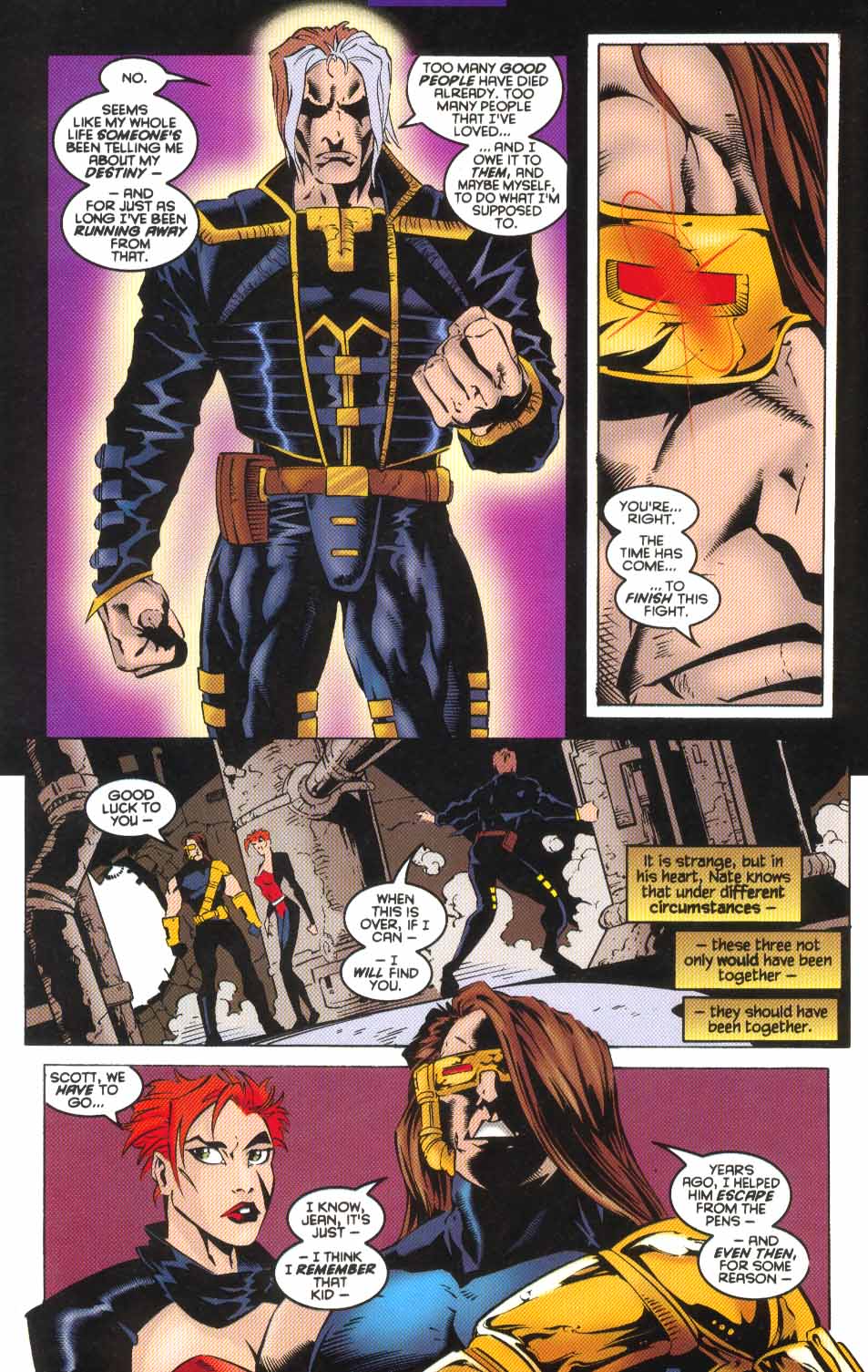 Read online X-Man comic -  Issue #4 - 22