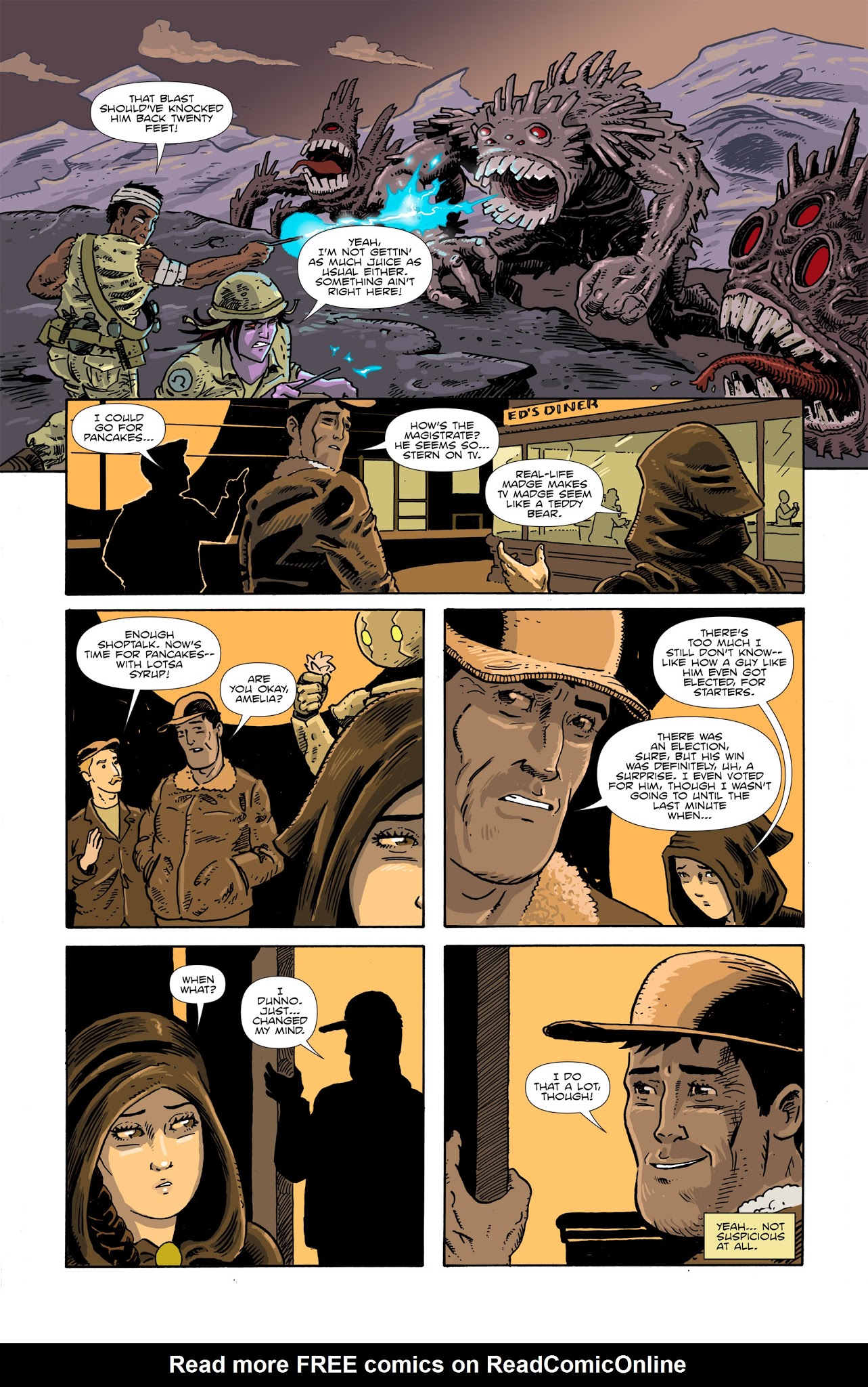 Read online Amelia Cole and the Hidden War comic -  Issue # TPB - 42