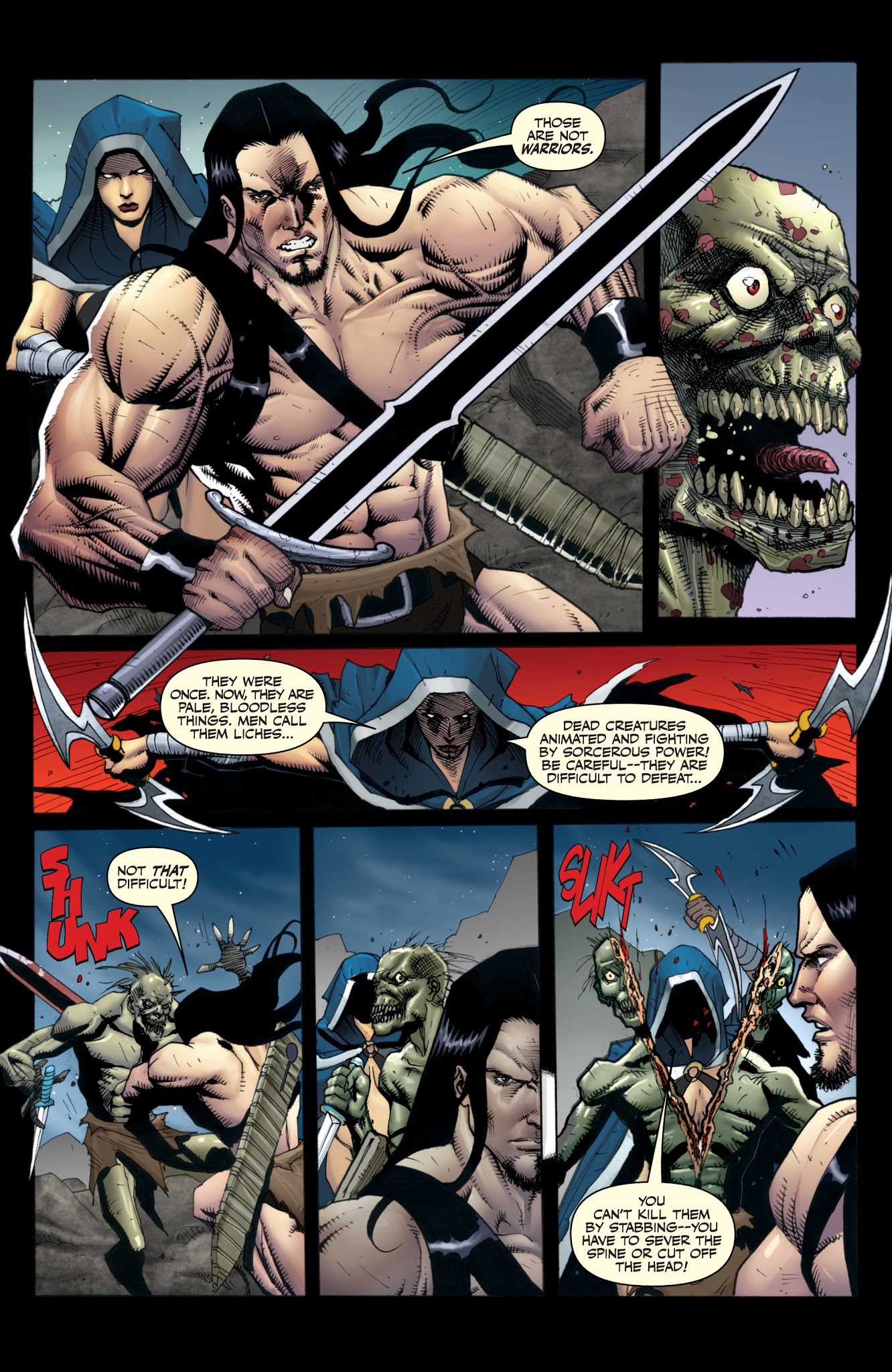 Read online Savage Tales: Vampirella comic -  Issue # Full - 26