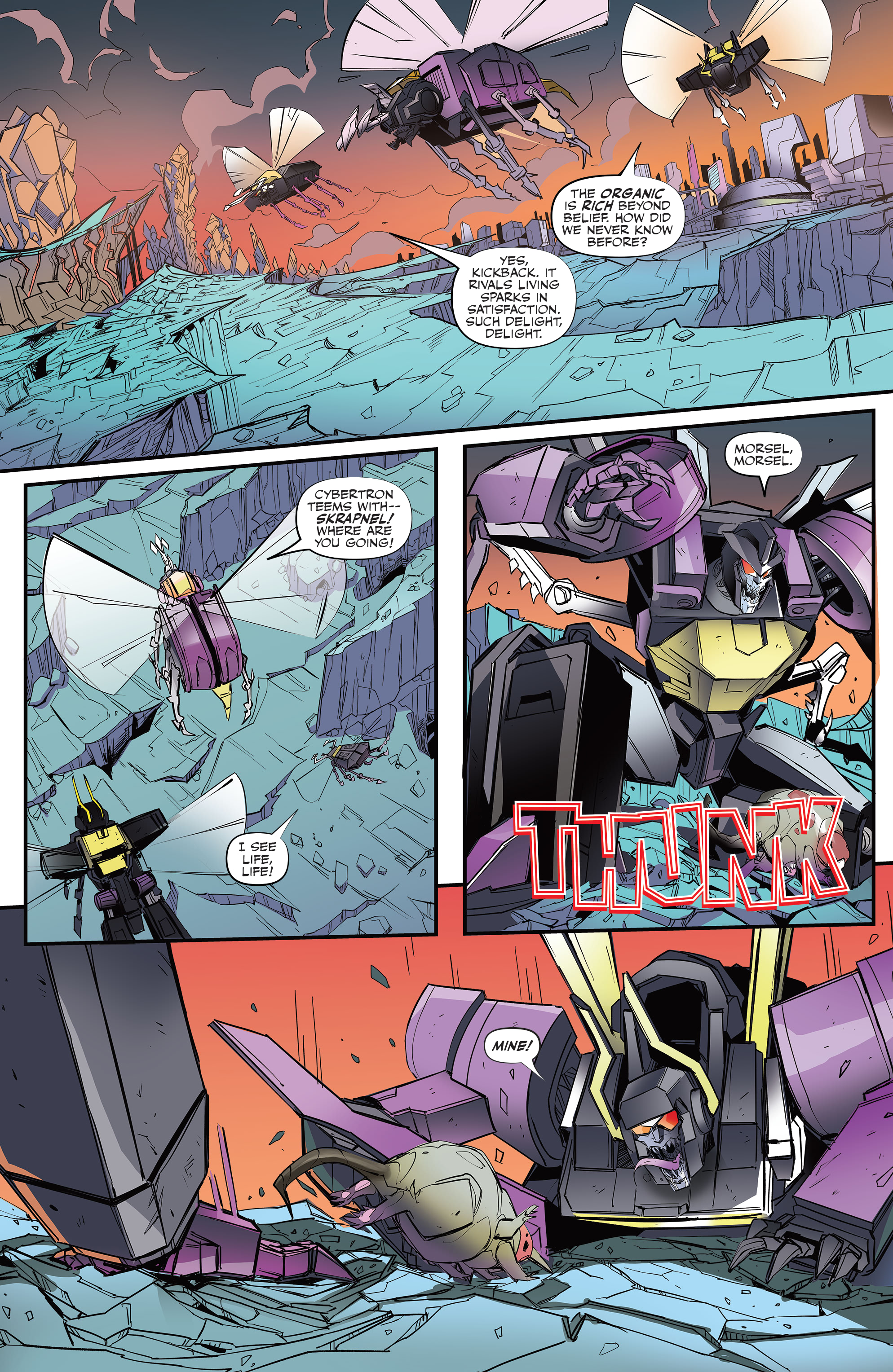 Read online Transformers: Escape comic -  Issue #1 - 14