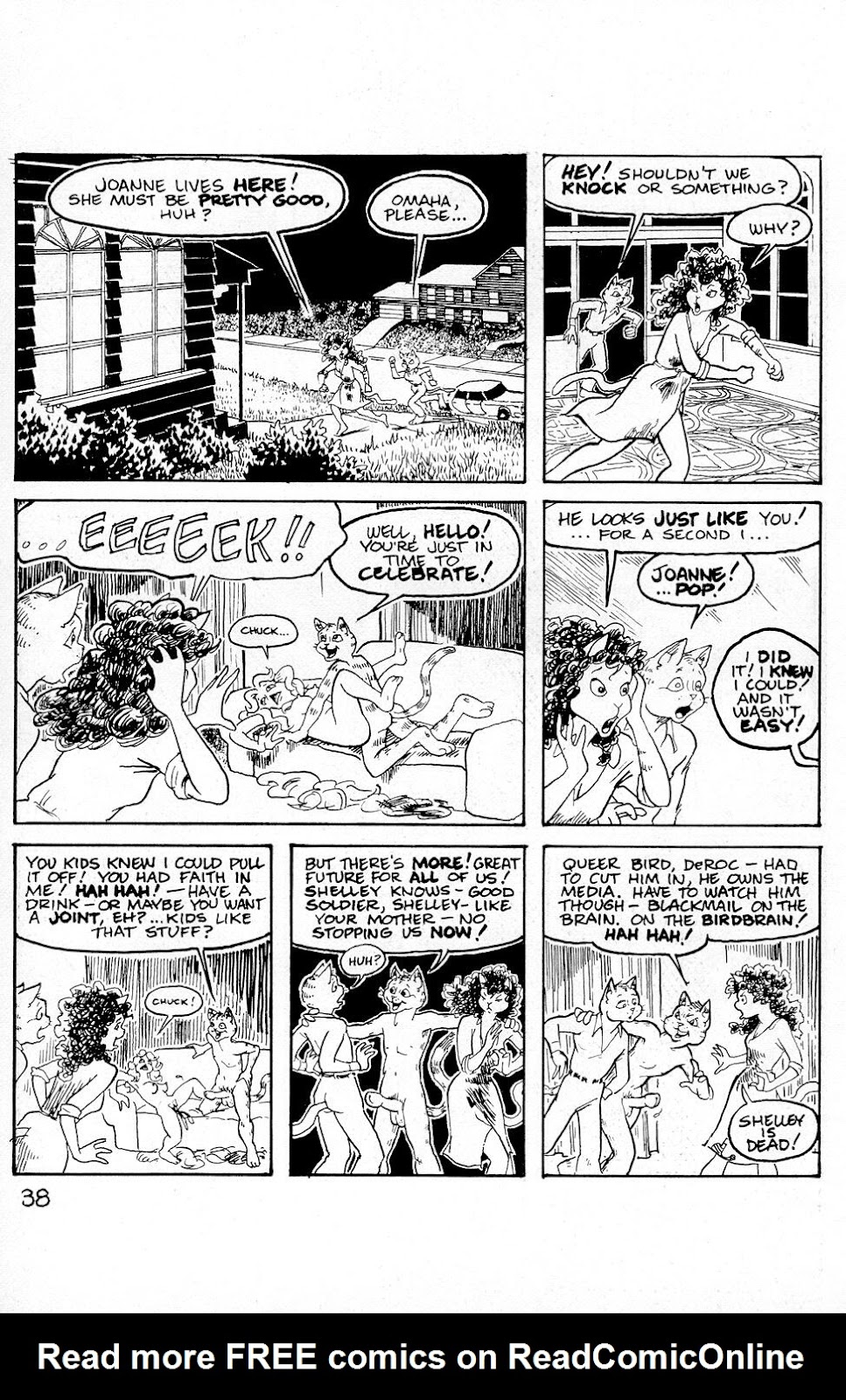 Omaha the Cat Dancer (1986) issue 0 - Page 40
