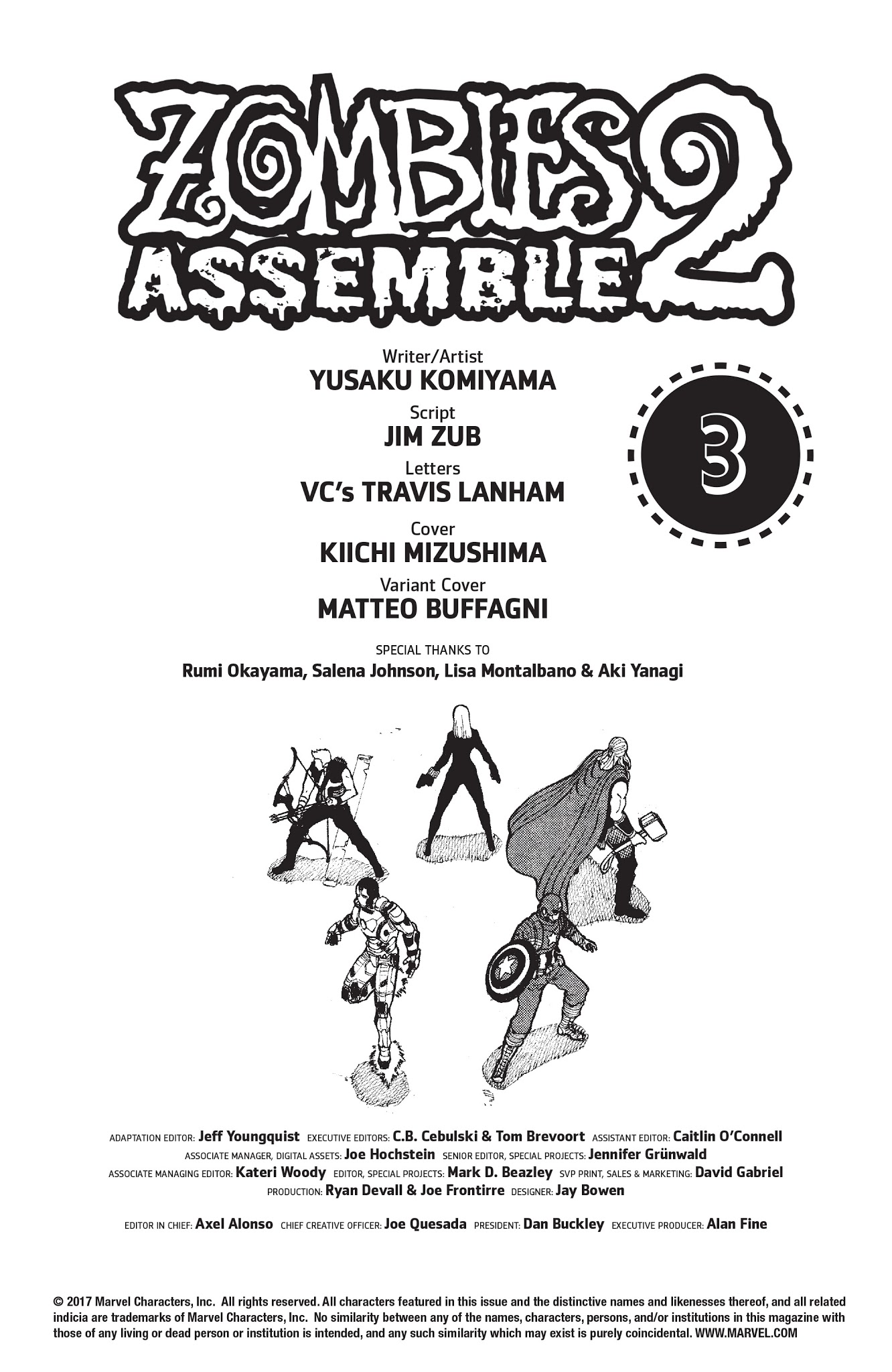 Read online Zombies Assemble 2 comic -  Issue #3 - 3