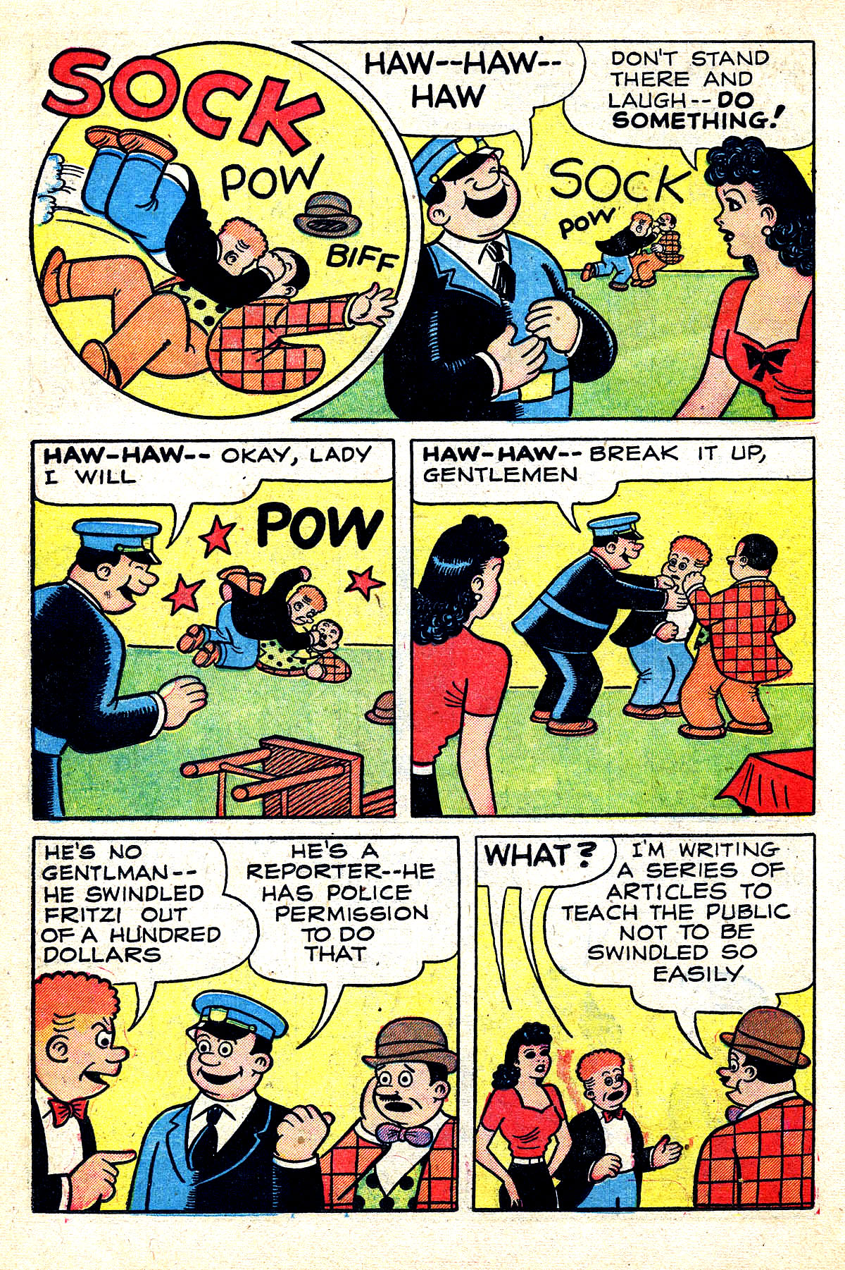 Read online Fritzi Ritz (1953) comic -  Issue #28 - 26