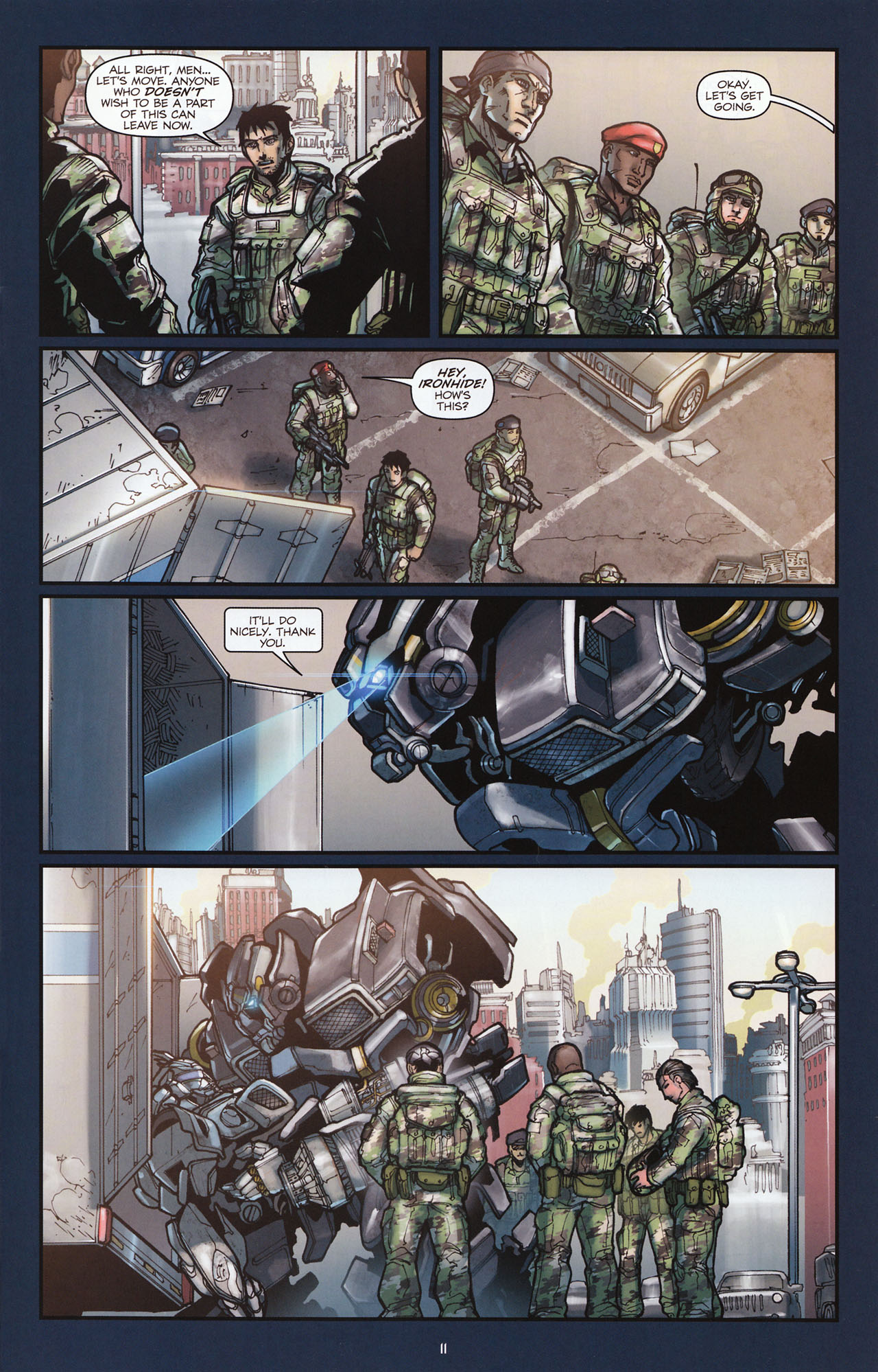 Read online Transformers: Alliance comic -  Issue #1 - 14