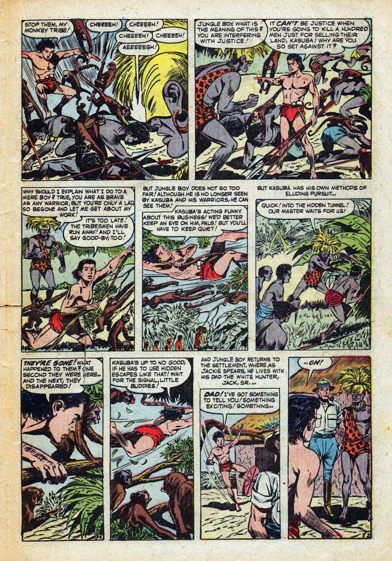 Read online Jungle Action (1954) comic -  Issue #1 - 19