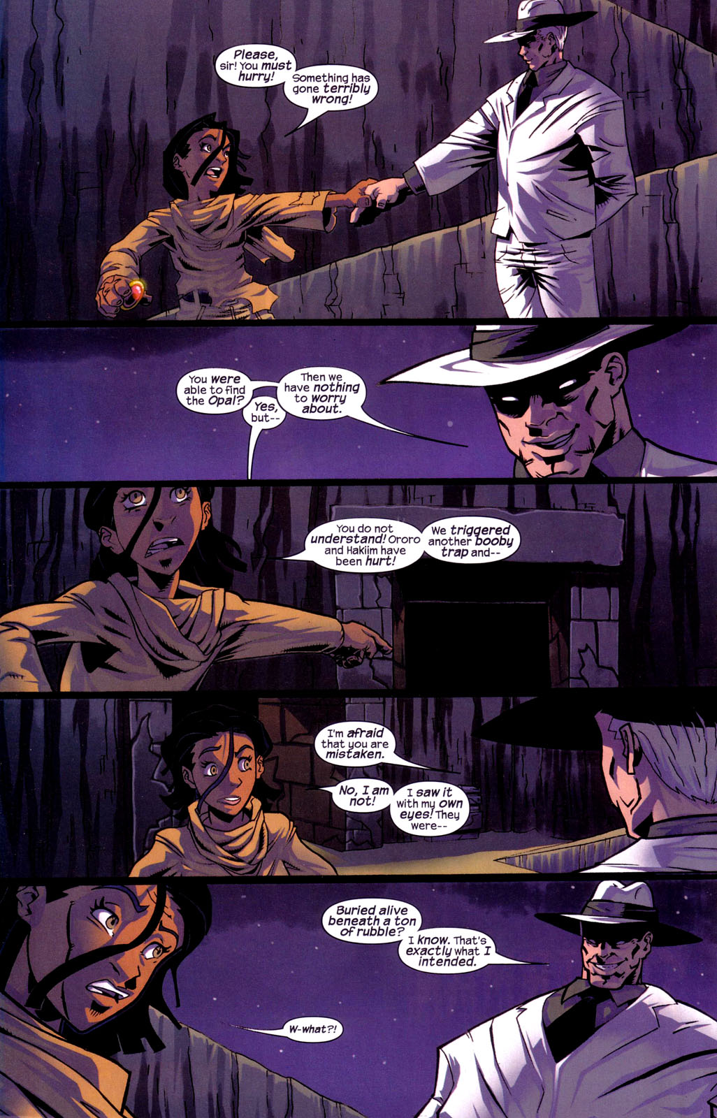 Read online Ororo: Before the Storm comic -  Issue #3 - 21