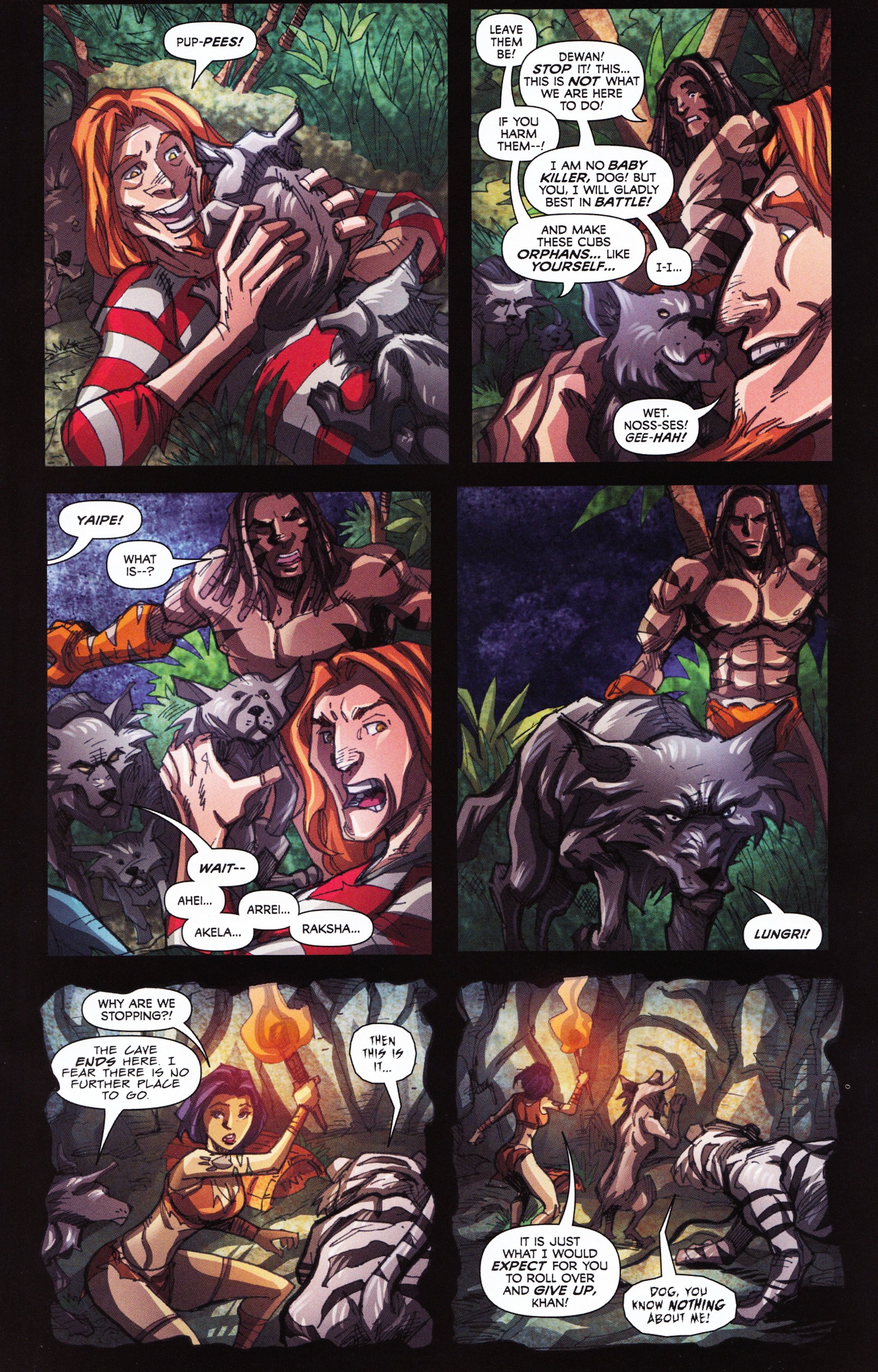 Read online Grimm Fairy Tales presents The Jungle Book: Last of the Species comic -  Issue #5 - 12