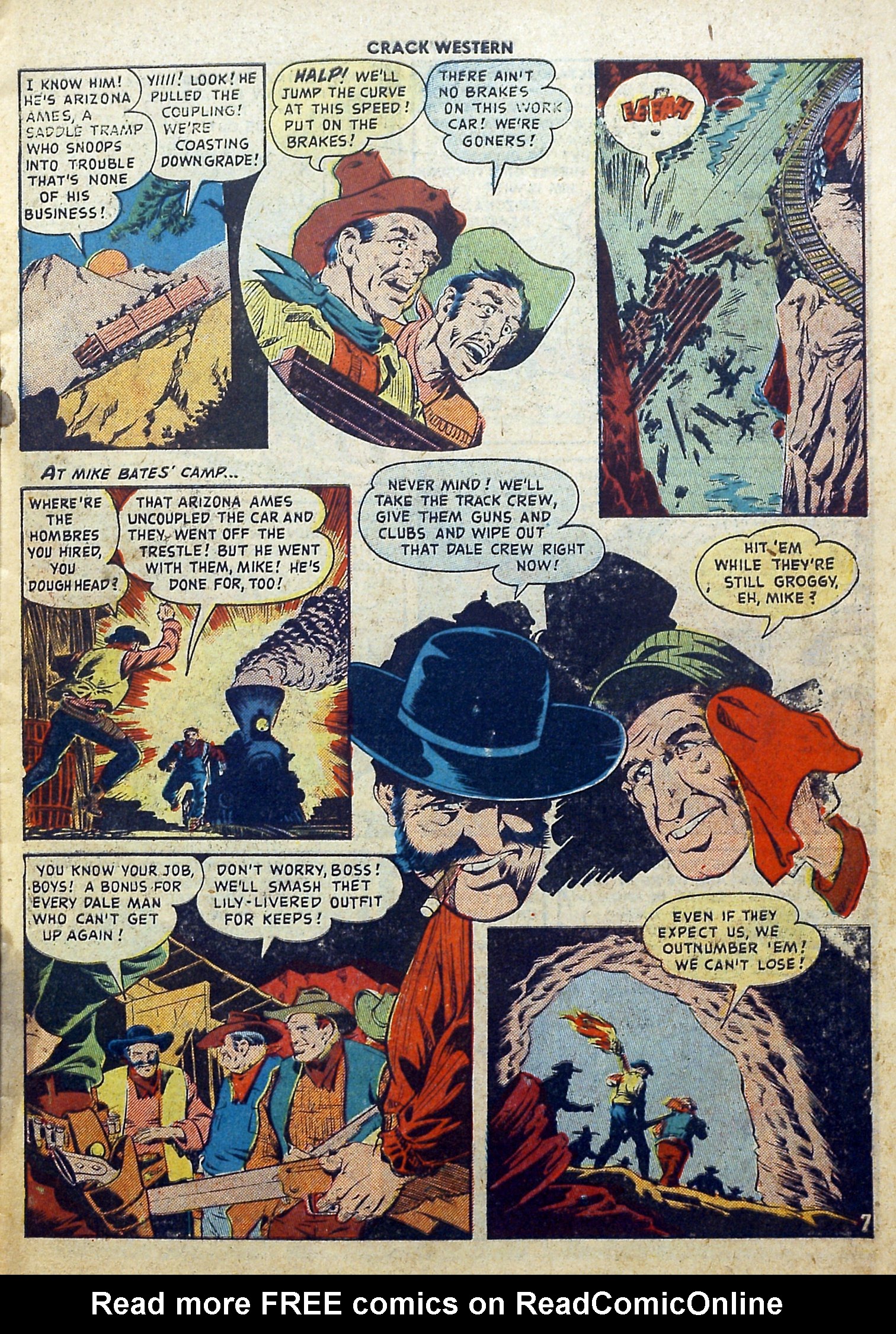 Read online Crack Western comic -  Issue #63 - 9