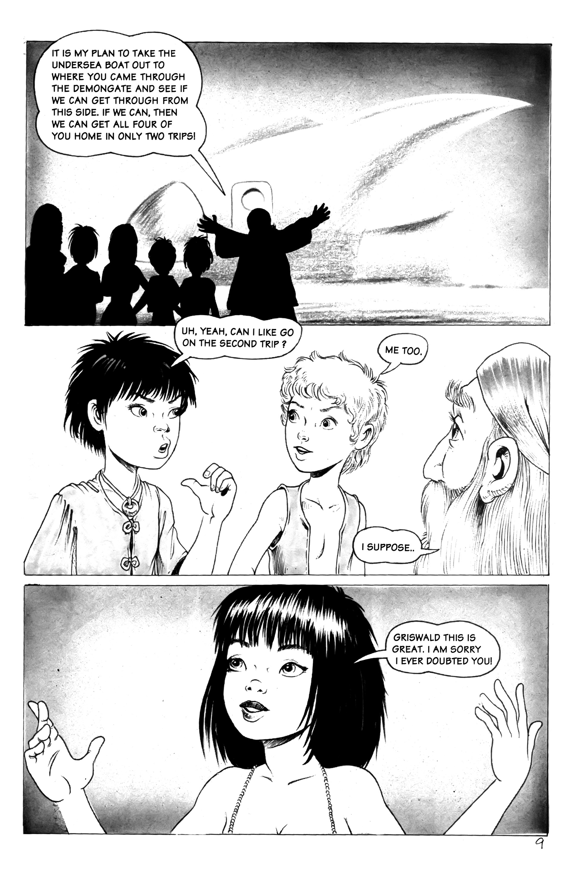 Read online Demongate comic -  Issue #4 - 11
