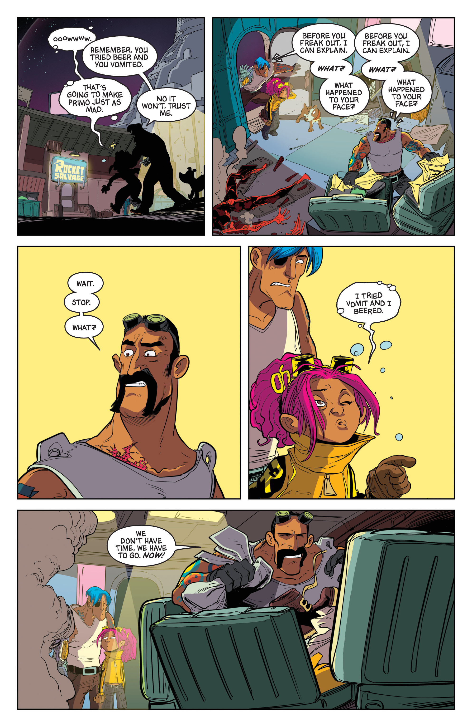 Read online Rocket Salvage comic -  Issue # TPB (Part 1) - 24