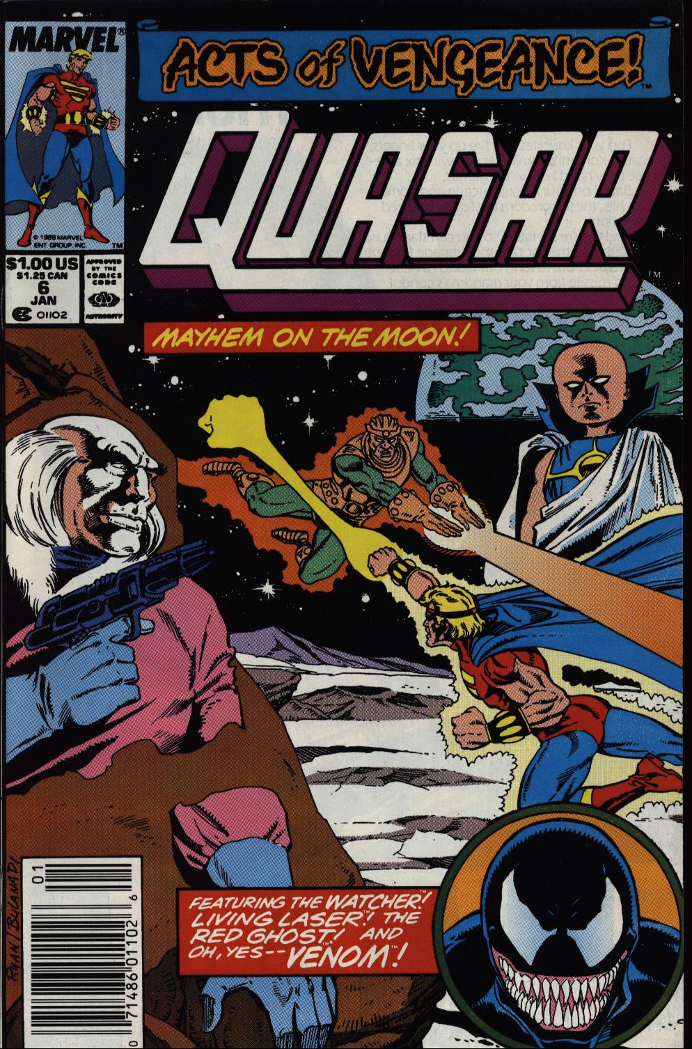 Read online Quasar comic -  Issue #6 - 1