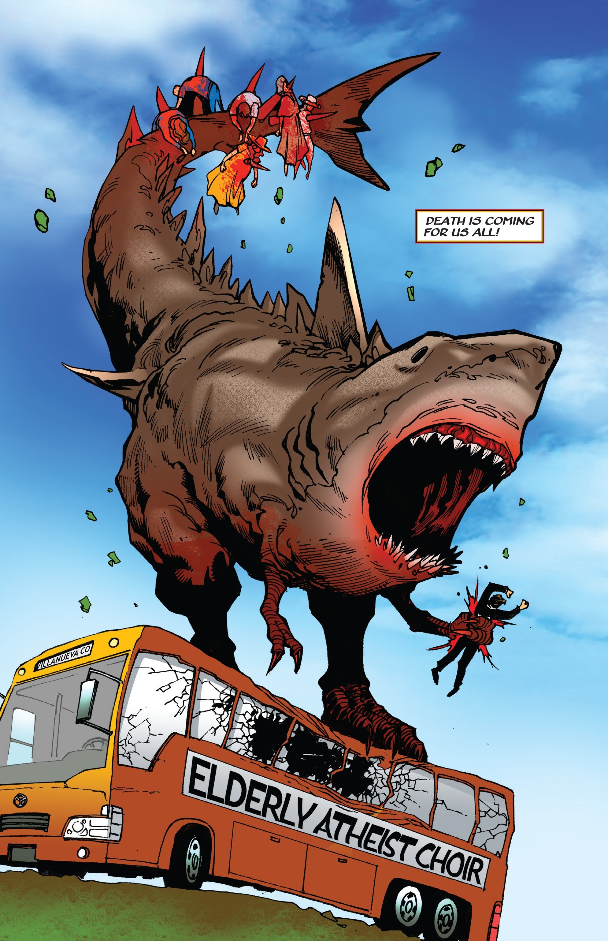 Read online Sharkasaurus comic -  Issue # TPB - 37