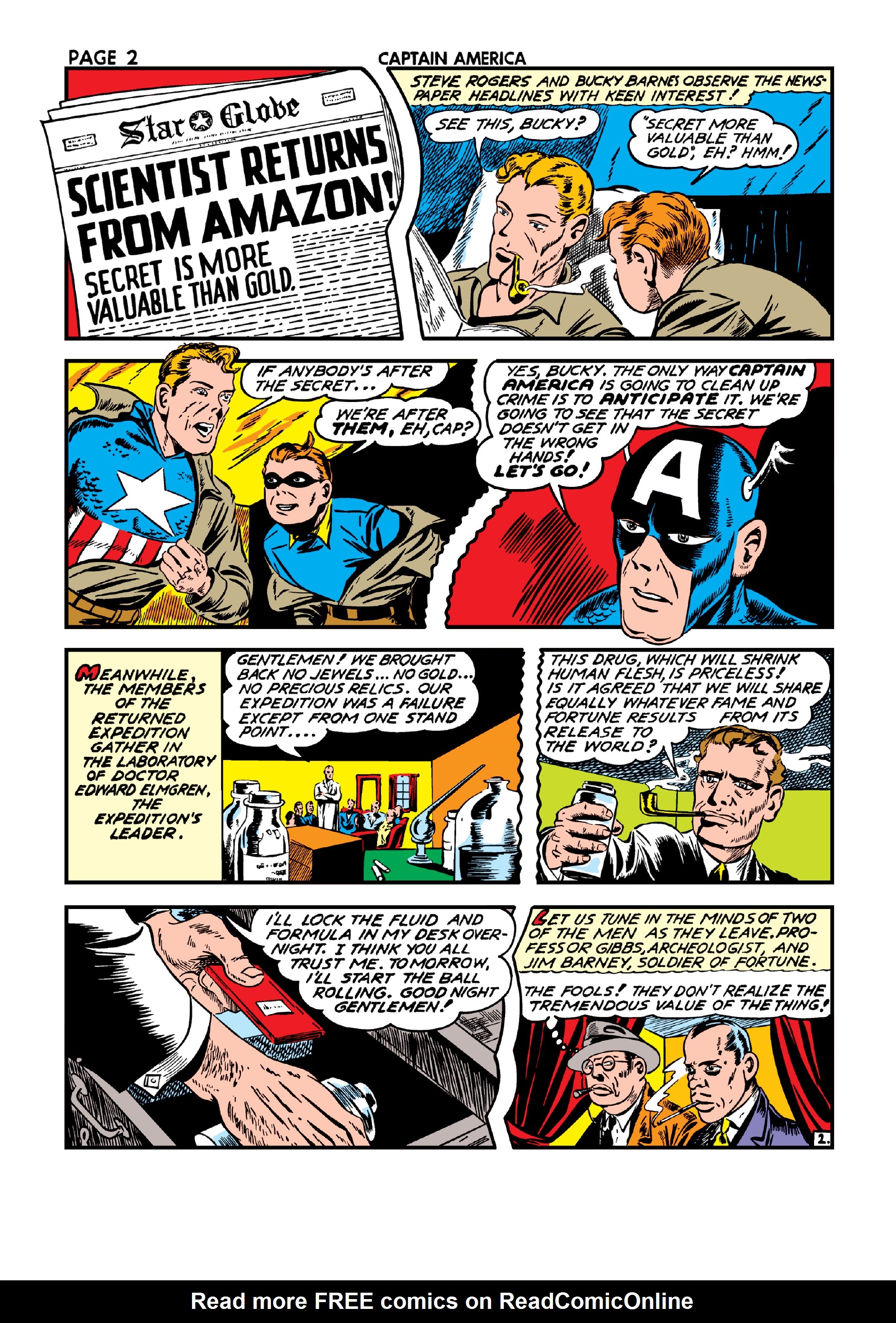 Read online Marvel Masterworks: Golden Age Captain America comic -  Issue # TPB 3 (Part 3) - 9