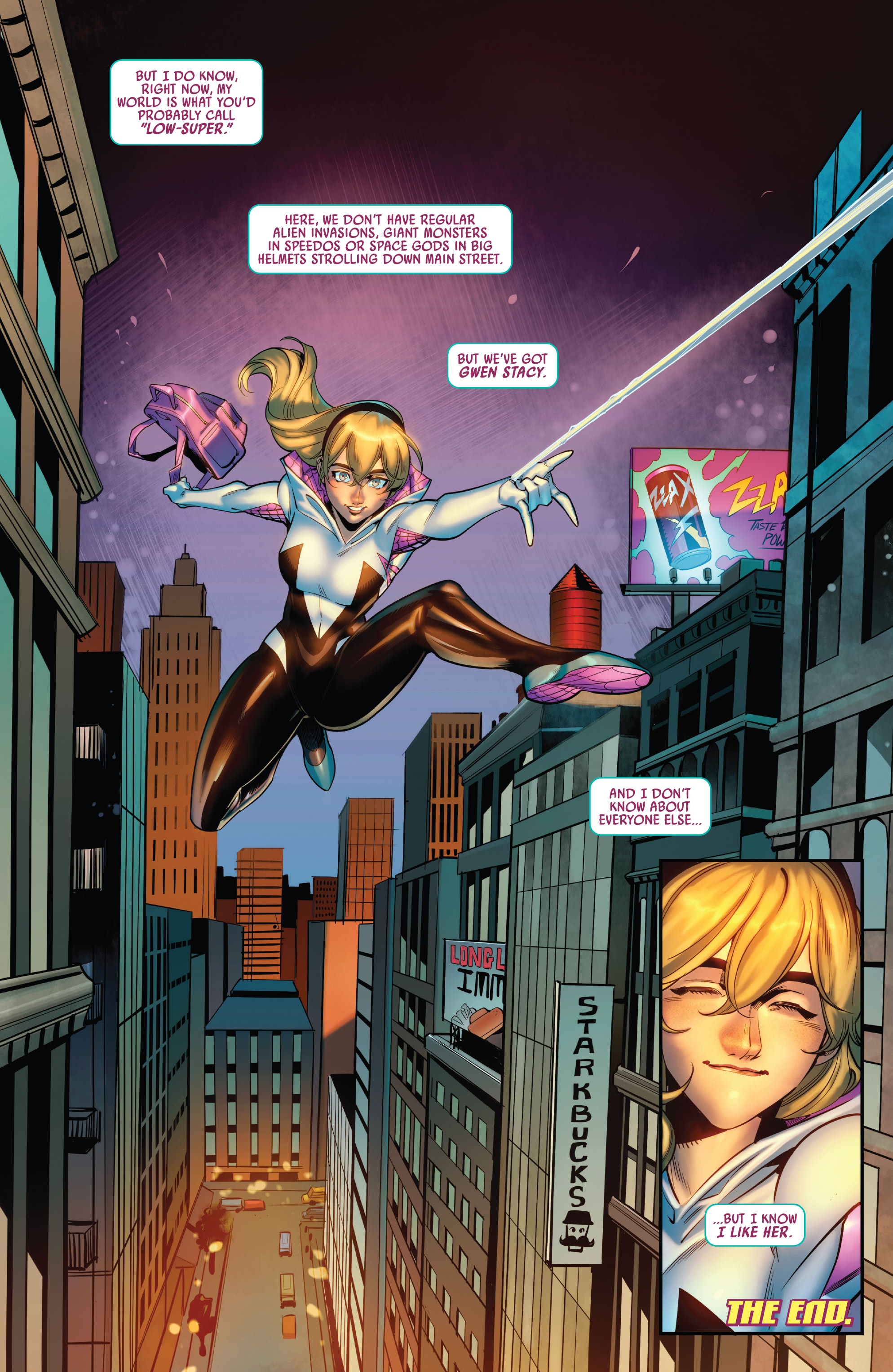 Read online Spider-Gwen: Gwenverse comic -  Issue #5 - 22