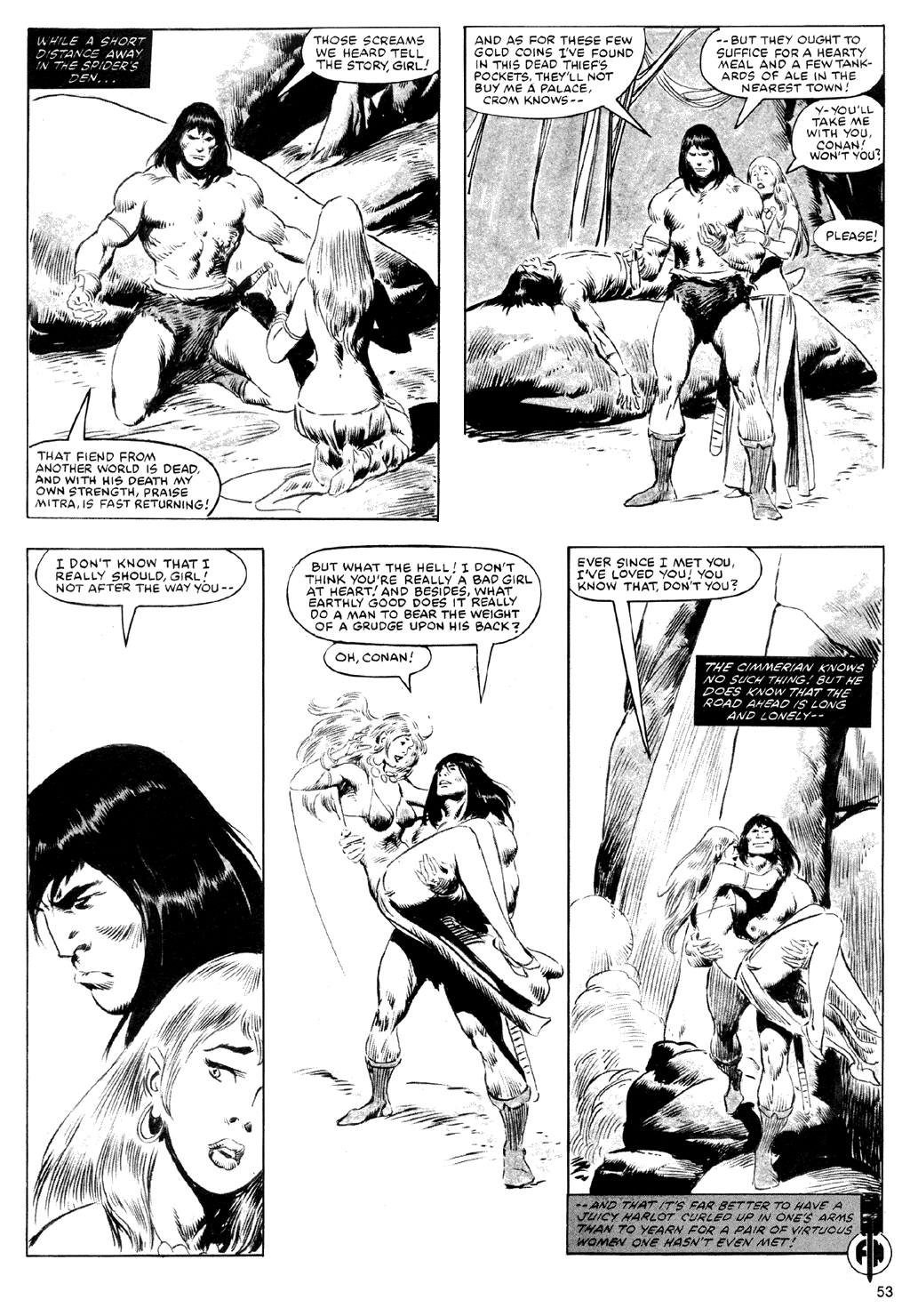 Read online The Savage Sword Of Conan comic -  Issue #73 - 53