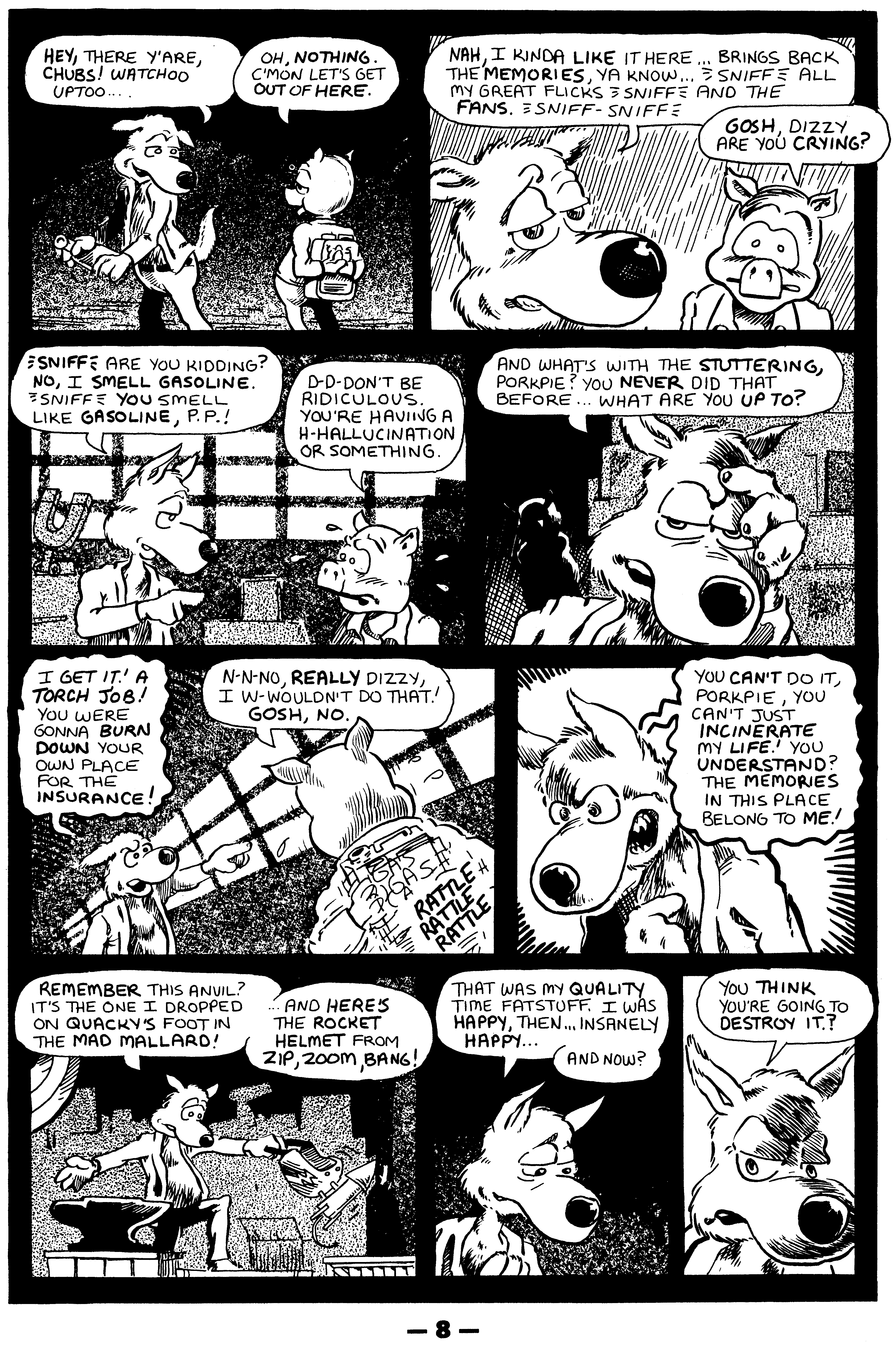 Read online Critters comic -  Issue #4 - 10