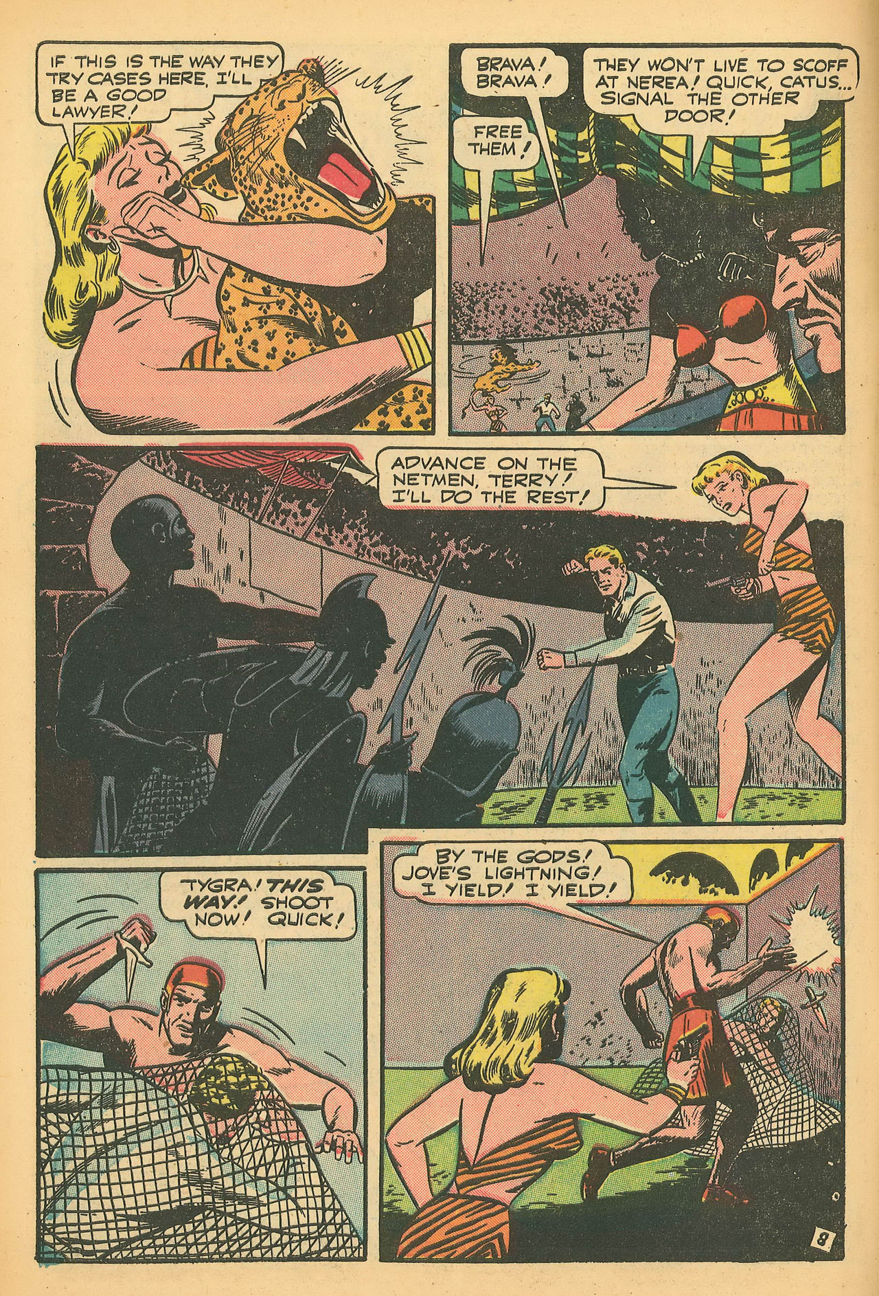 Read online Startling Comics comic -  Issue #50 - 10