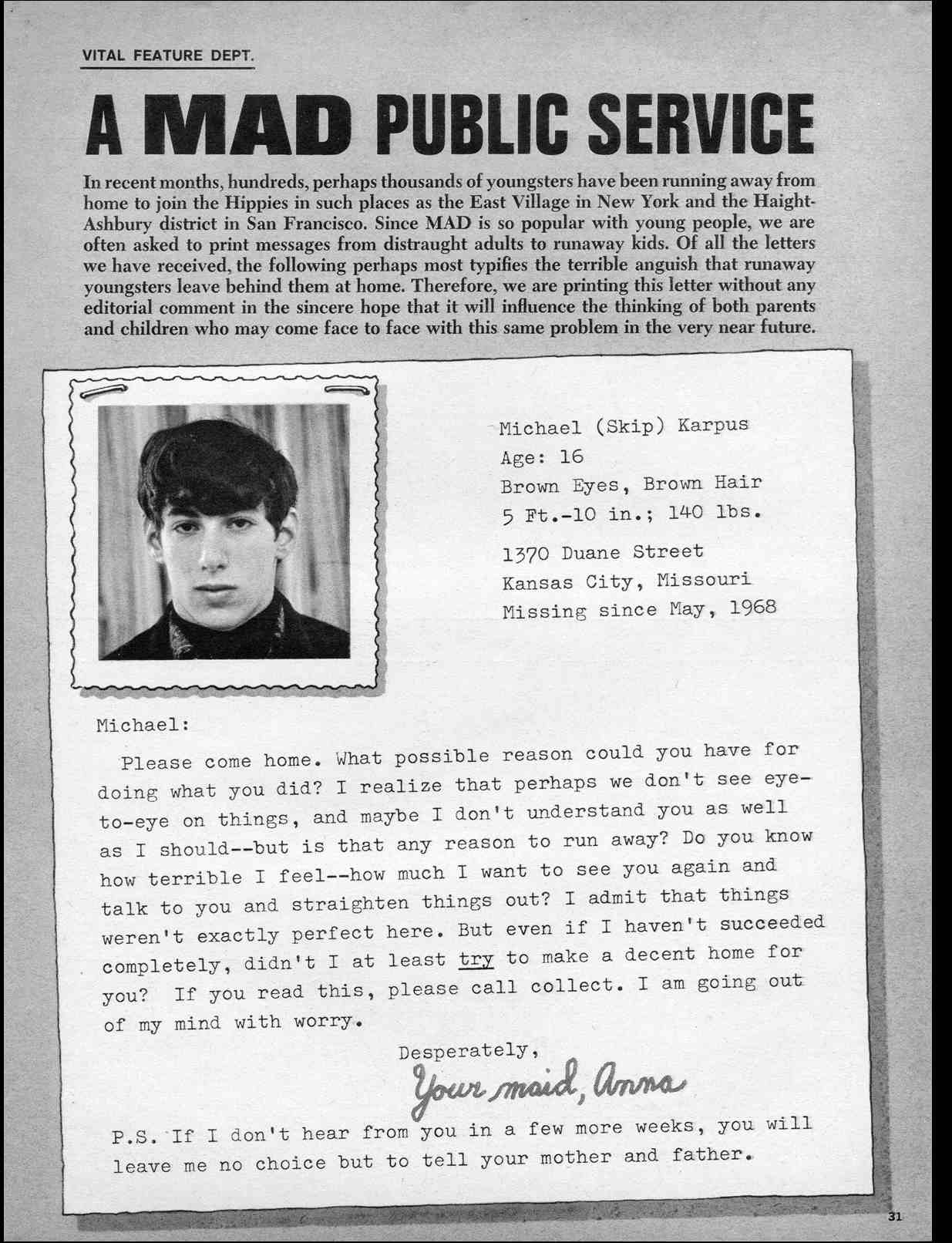 Read online MAD comic -  Issue #120 - 33