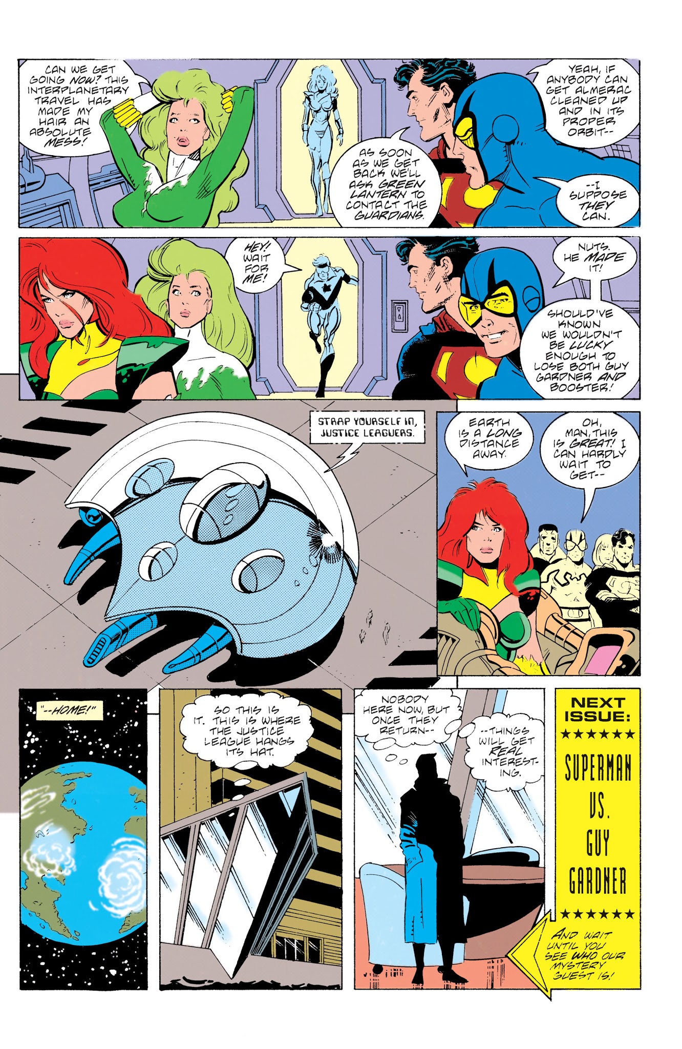 Read online Superman & The Justice League America comic -  Issue #1 - 160