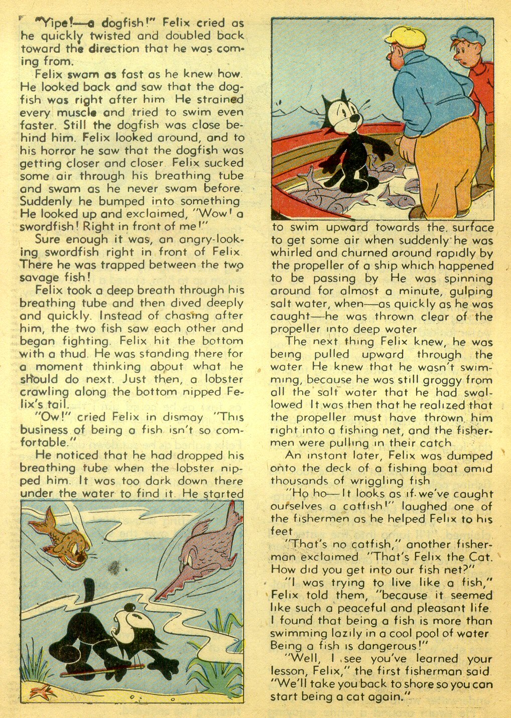 Read online Felix the Cat (1948) comic -  Issue #3 - 44