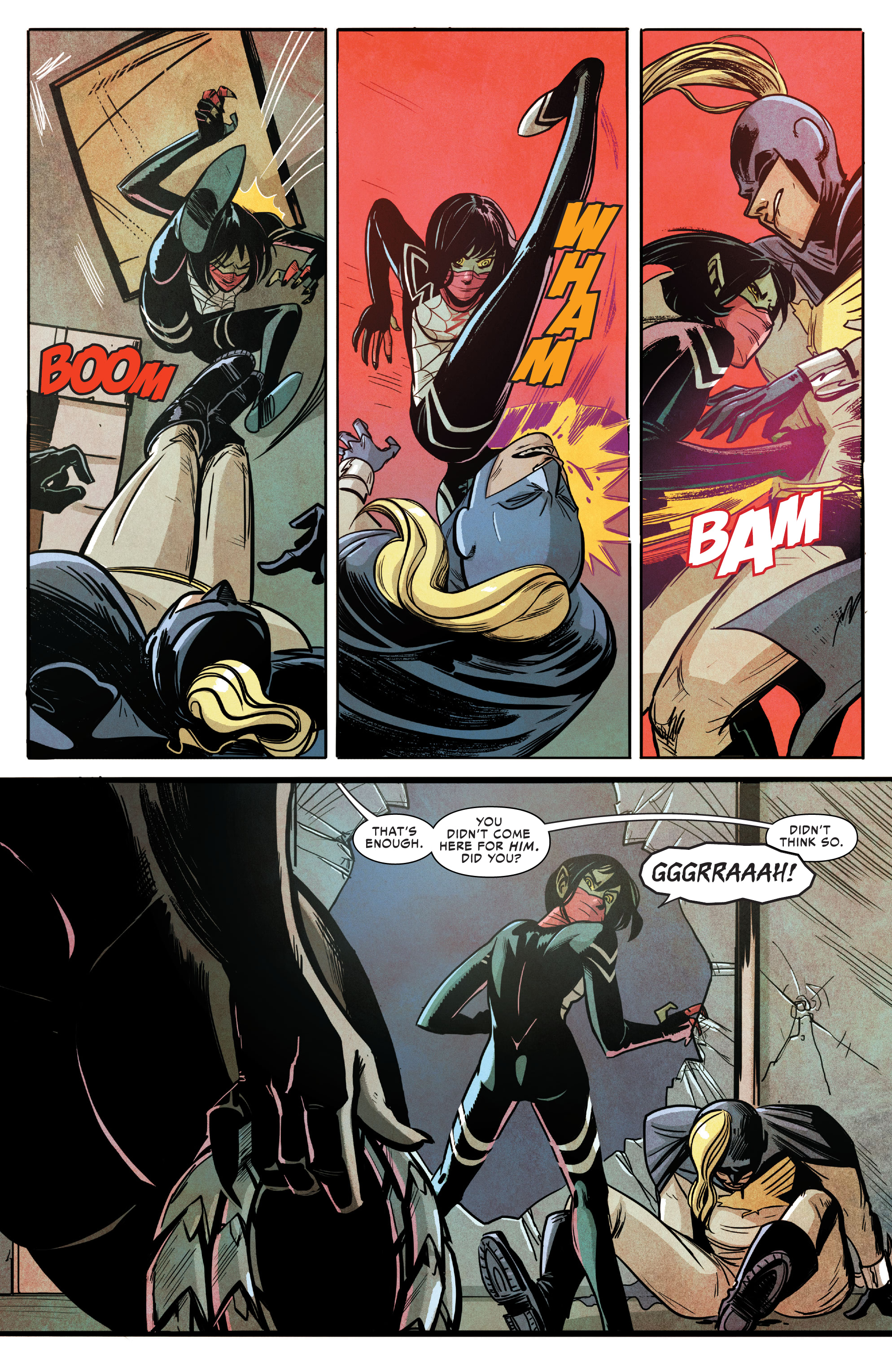 Read online Silk: Out of the Spider-Verse comic -  Issue # TPB 1 (Part 4) - 11