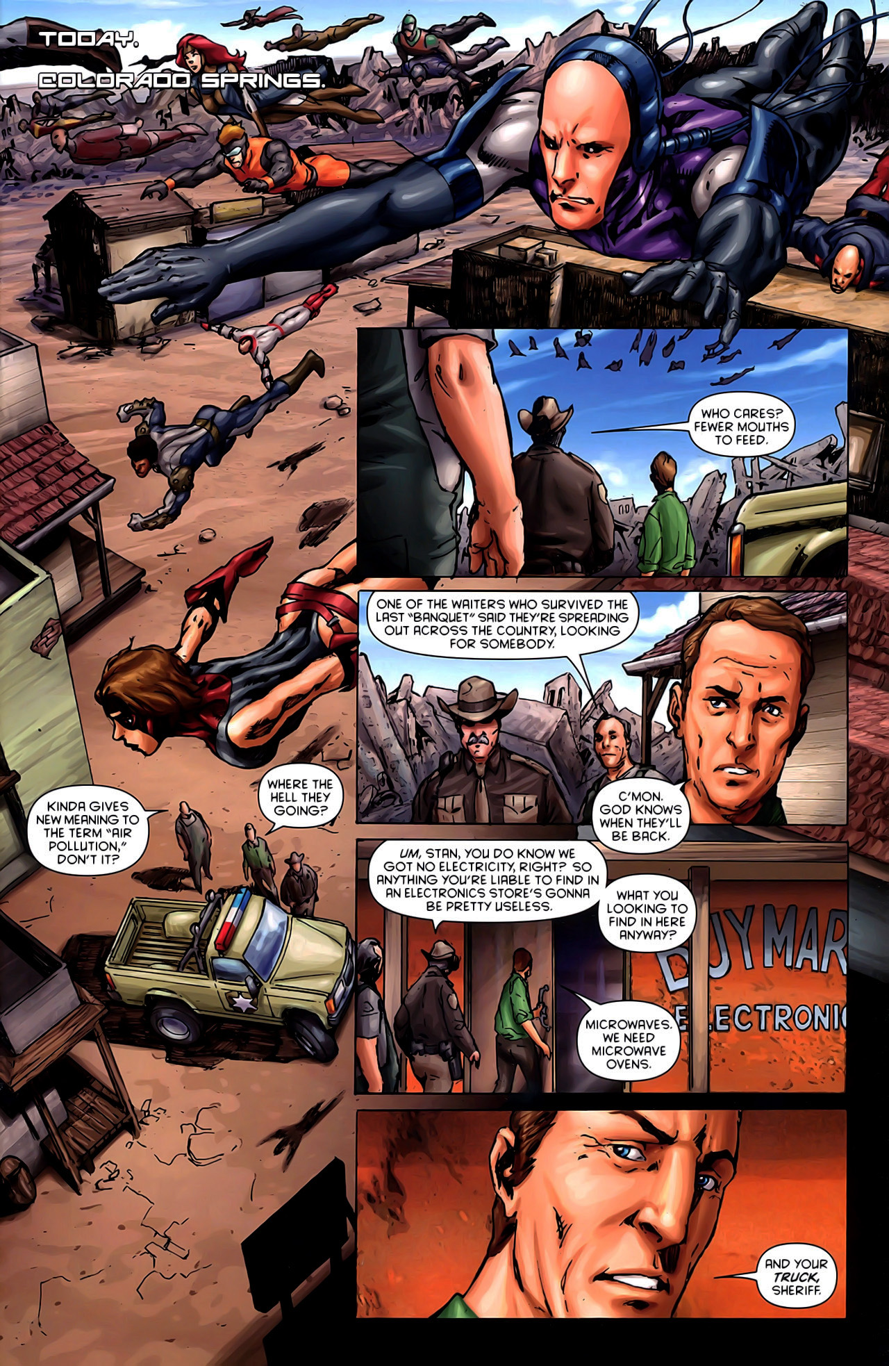 Read online Super Zombies comic -  Issue #4 - 4