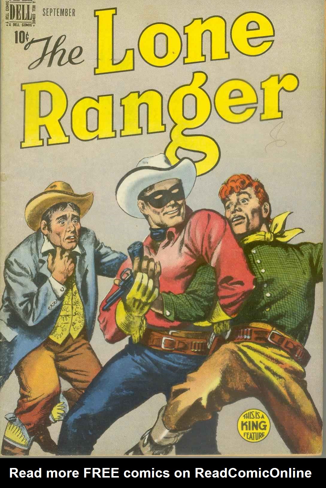 Read online The Lone Ranger (1948) comic -  Issue #15 - 1