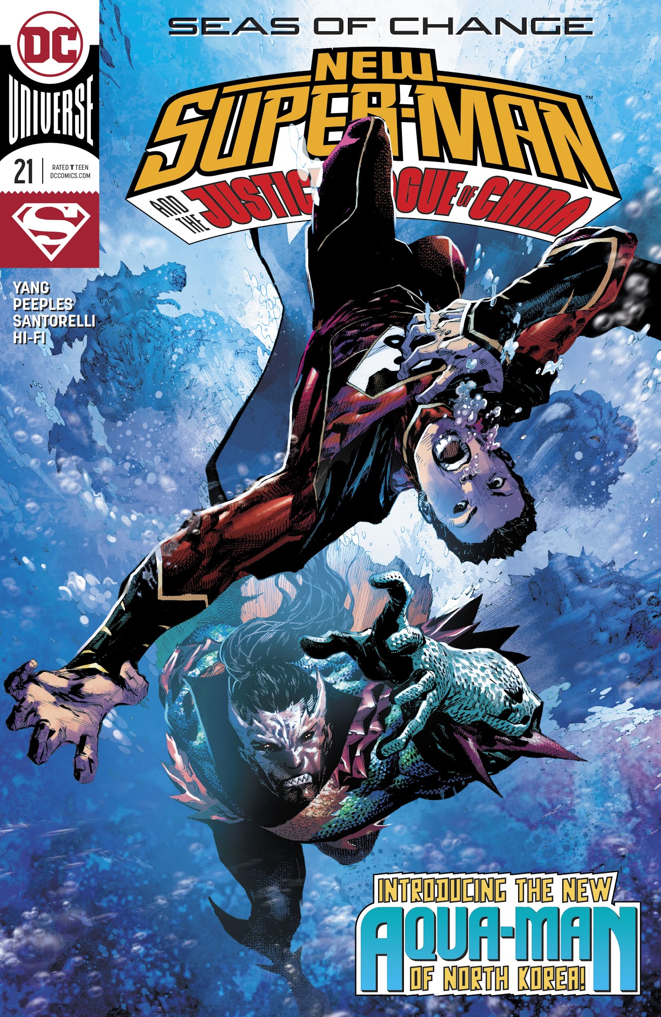 Read online New Super-Man comic -  Issue #21 - 1