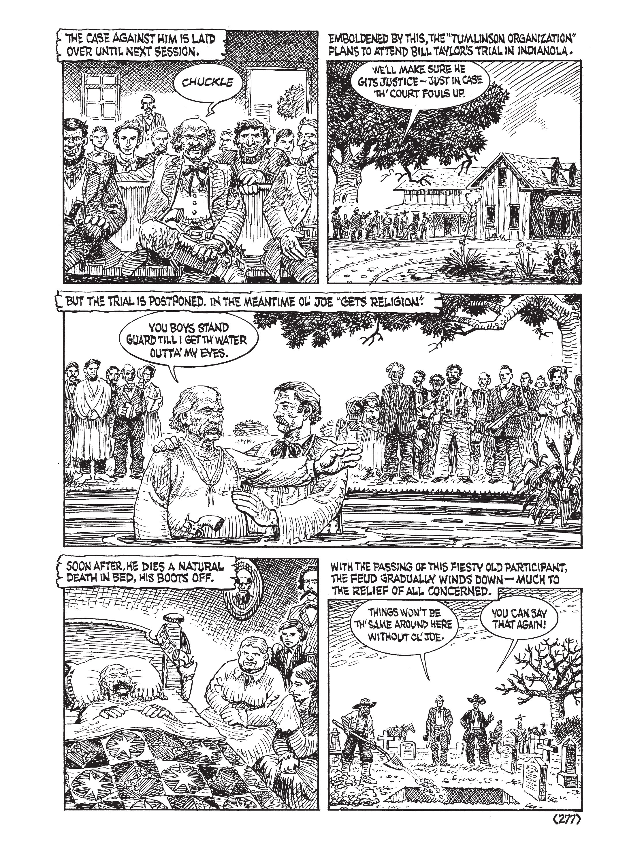 Read online Jack Jackson's American History: Los Tejanos and Lost Cause comic -  Issue # TPB (Part 3) - 75