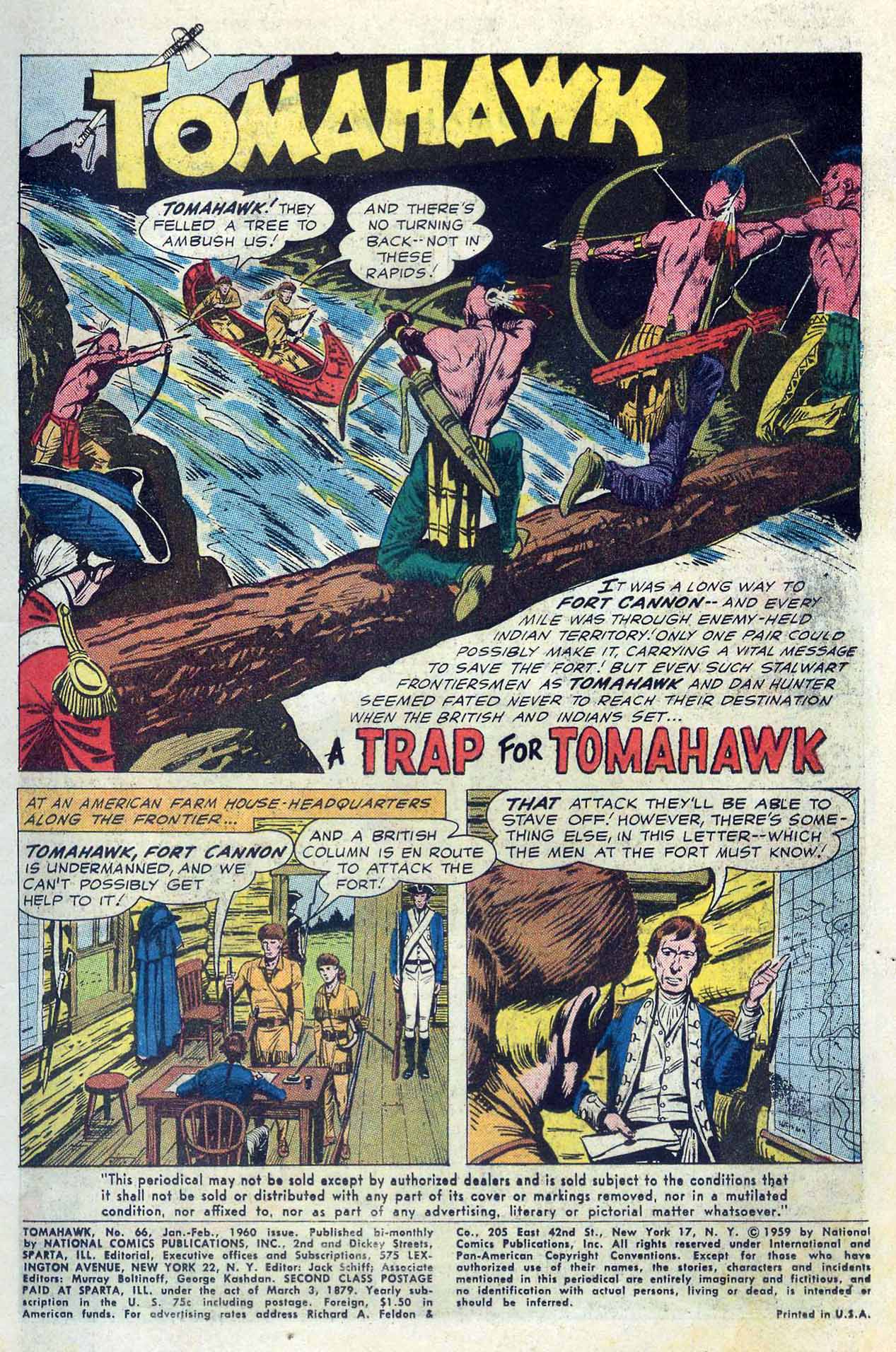 Read online Tomahawk comic -  Issue #66 - 3