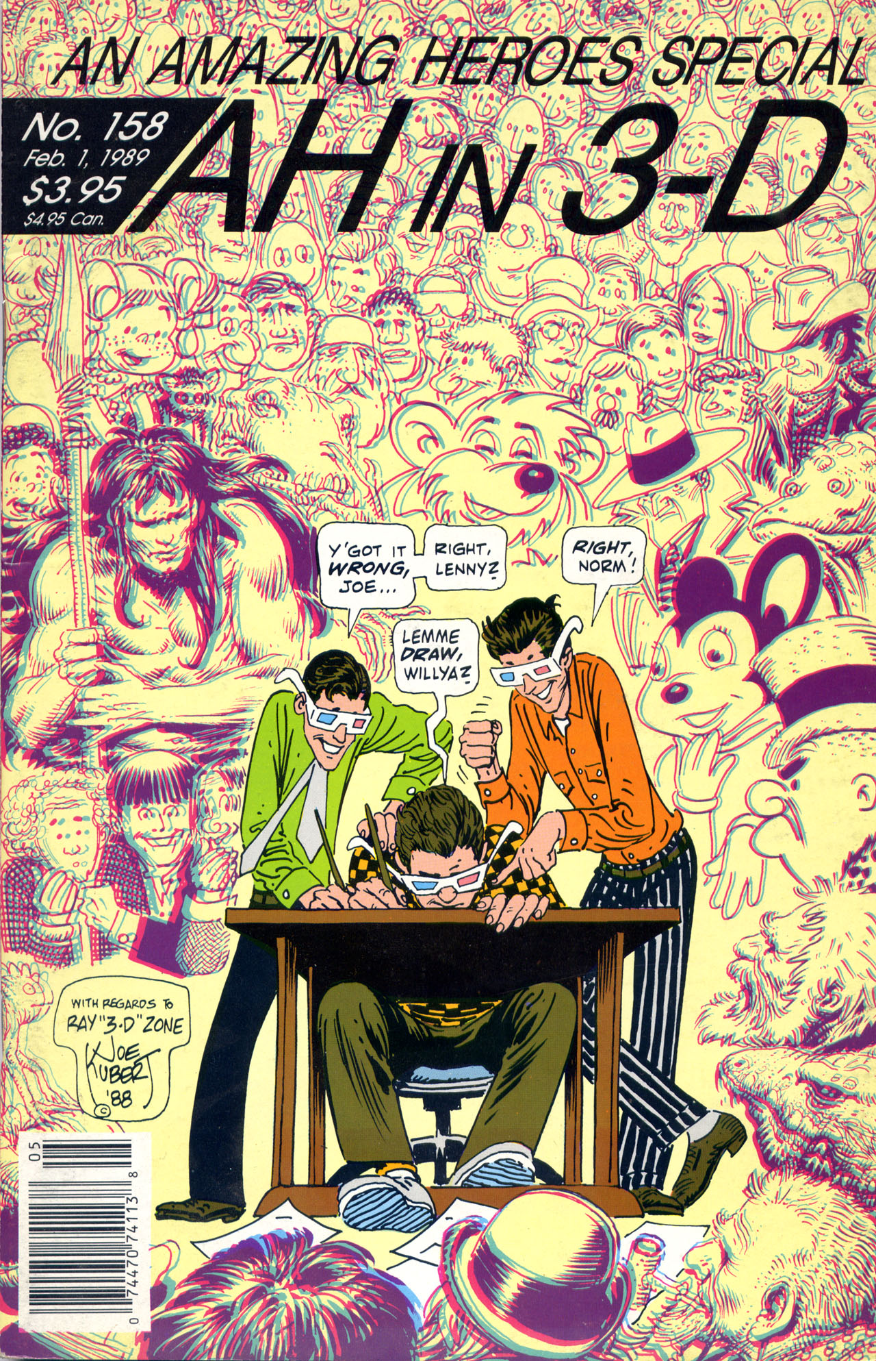 Read online Amazing Heroes comic -  Issue #158 - 2