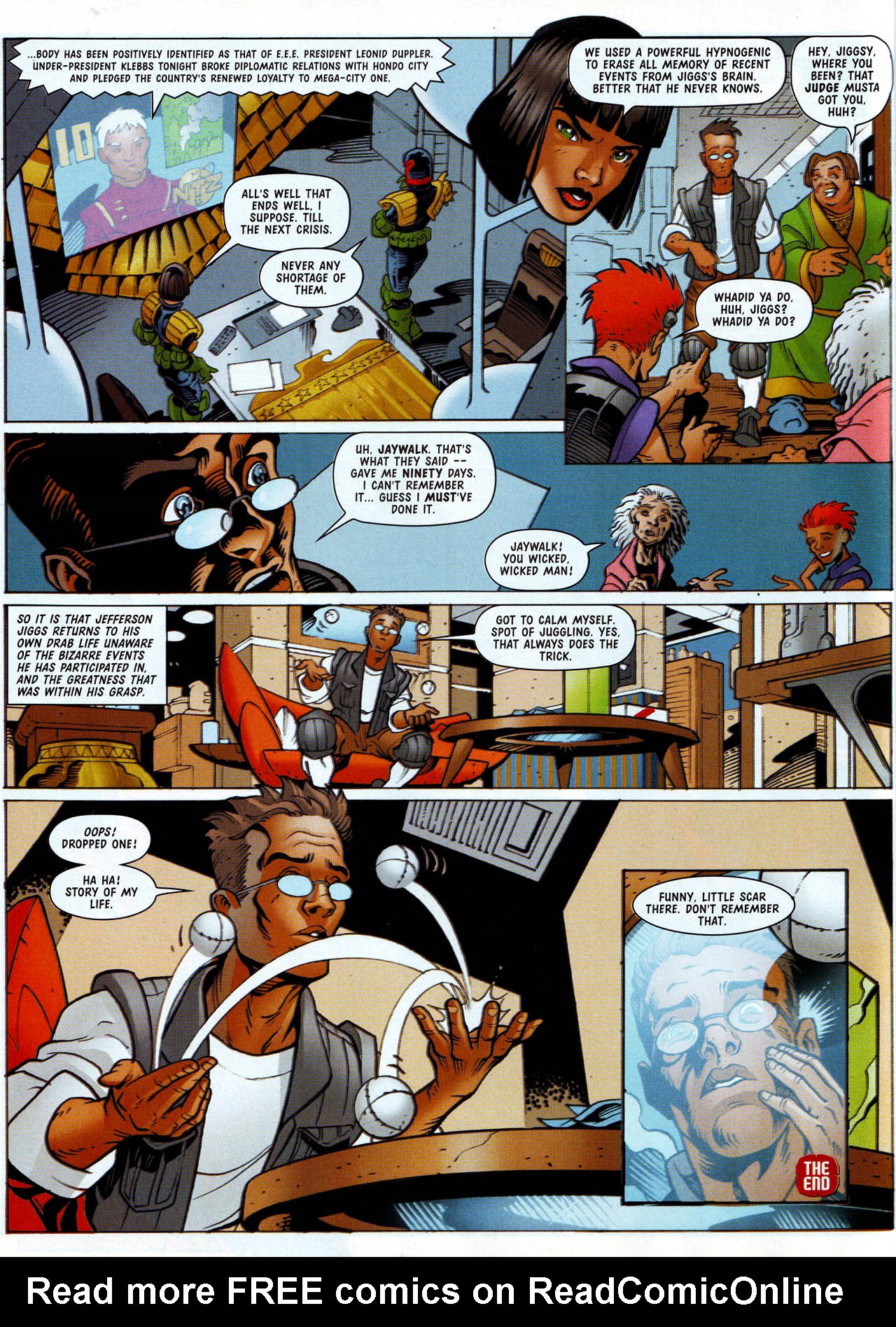 Read online Judge Dredd Megazine (vol. 3) comic -  Issue #69 - 14