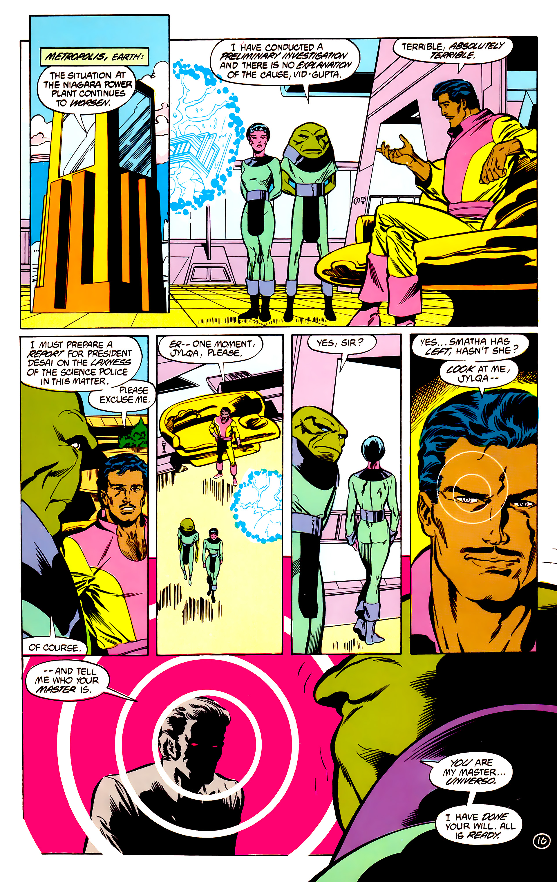 Read online Legion of Super-Heroes (1984) comic -  Issue #30 - 17