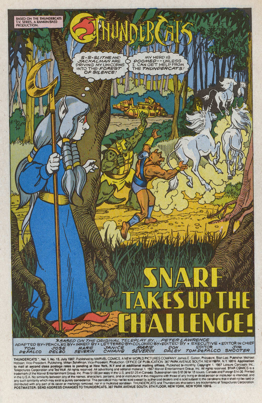 Read online ThunderCats (1985) comic -  Issue #13 - 3