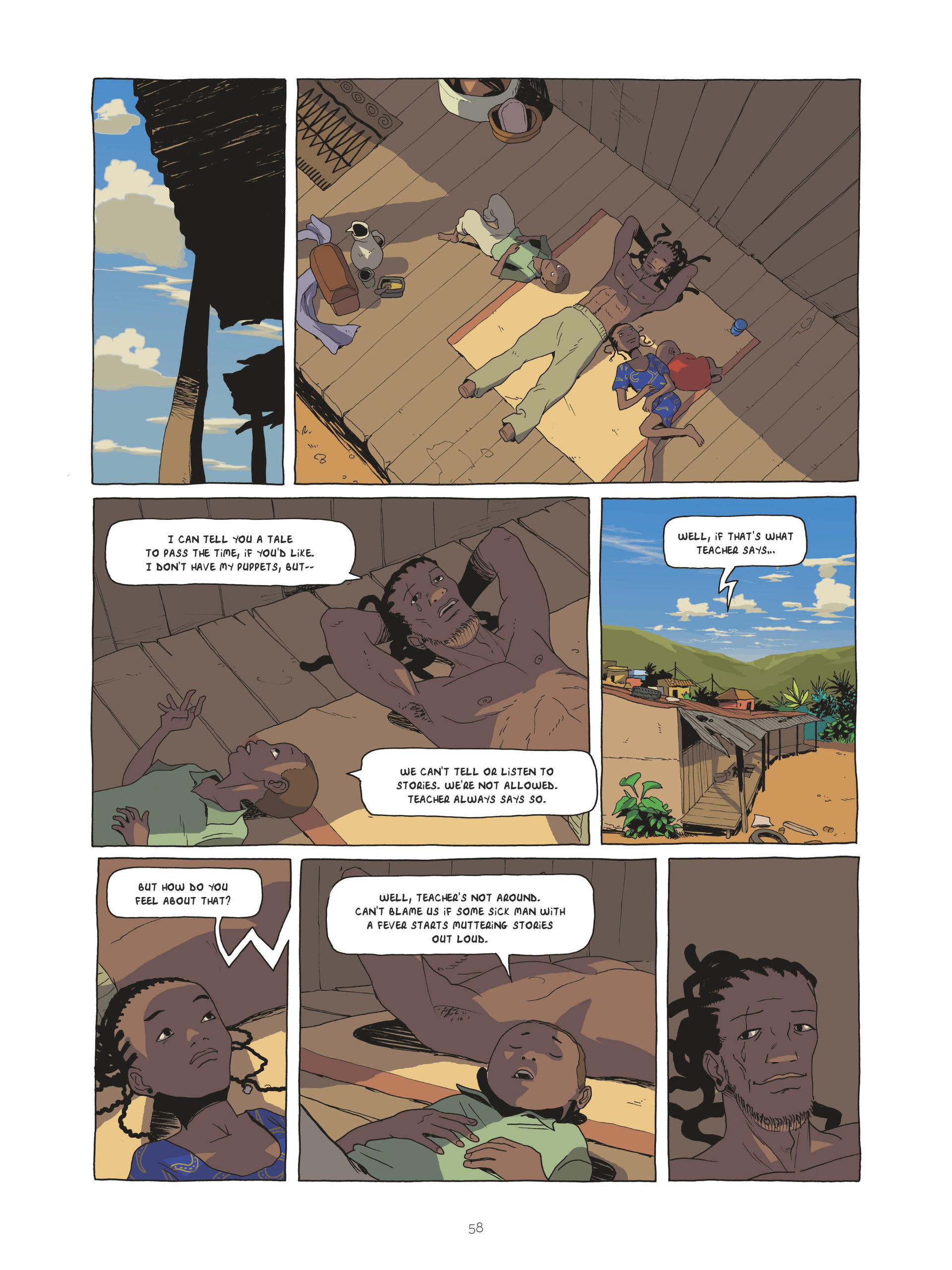 Read online Zidrou-Beuchot's African Trilogy comic -  Issue # TPB 1 - 58