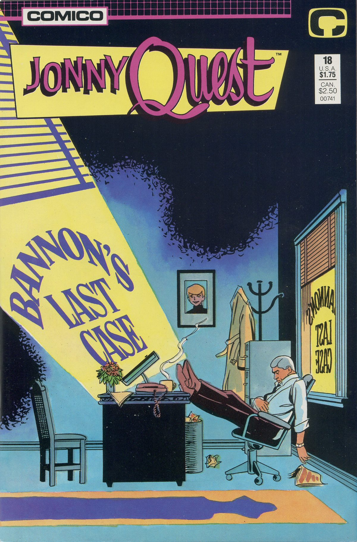 Read online Jonny Quest comic -  Issue #18 - 1