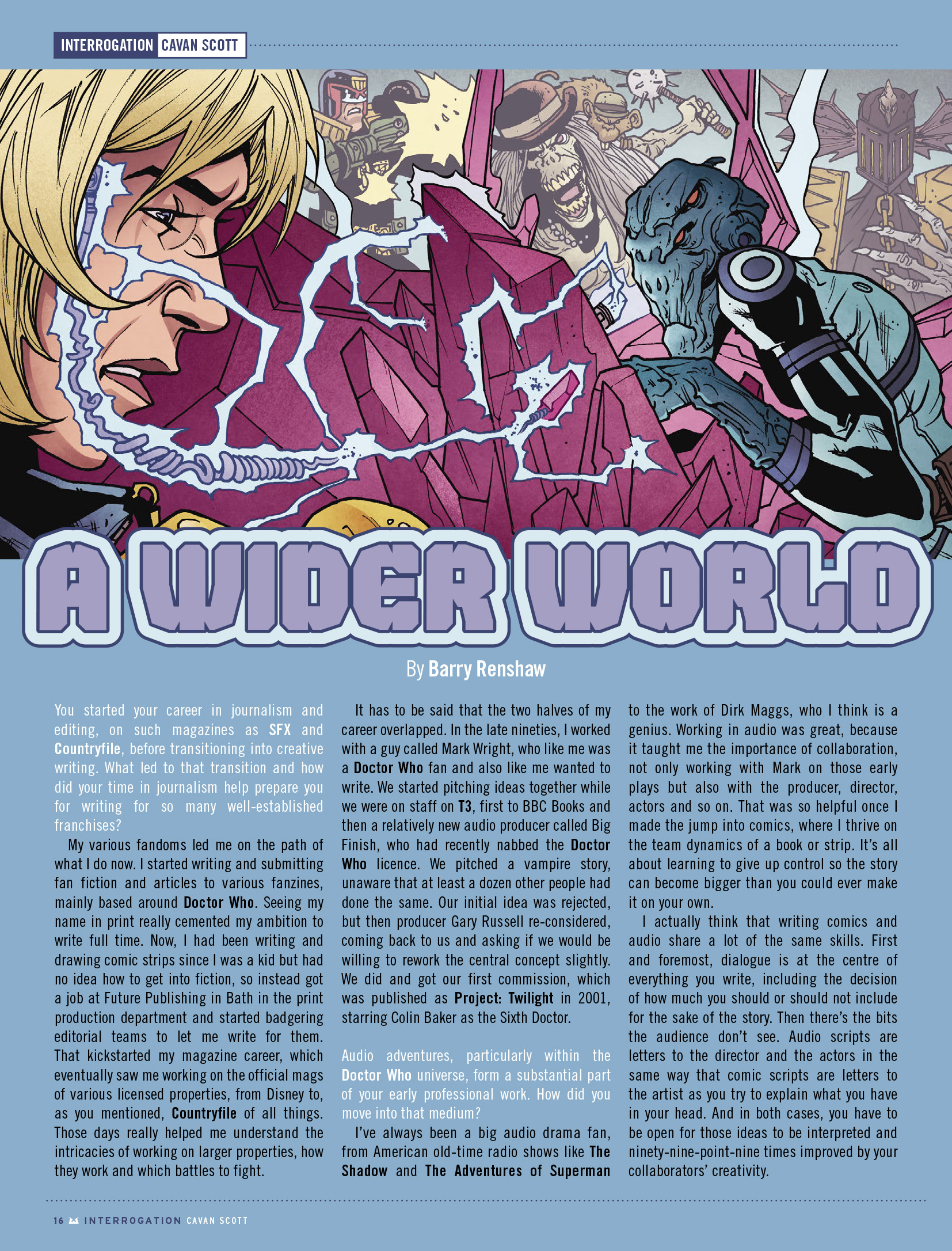 Read online Judge Dredd Megazine (Vol. 5) comic -  Issue #432 - 16