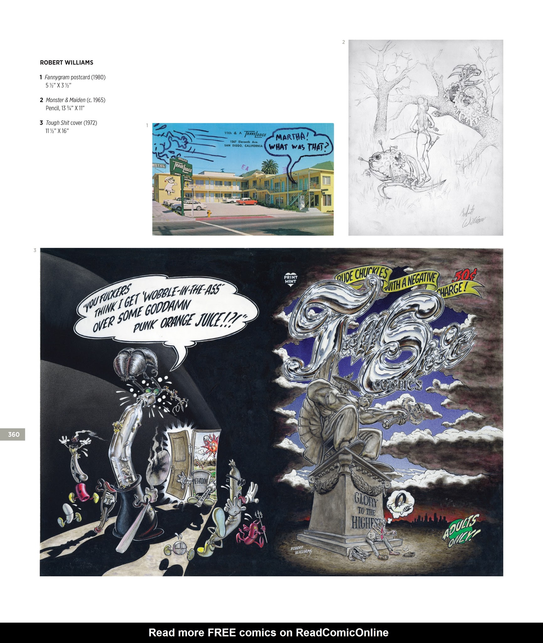 Read online The Blighted Eye: Original Comic Art From the Glenn Bray Collection comic -  Issue # TPB - 354