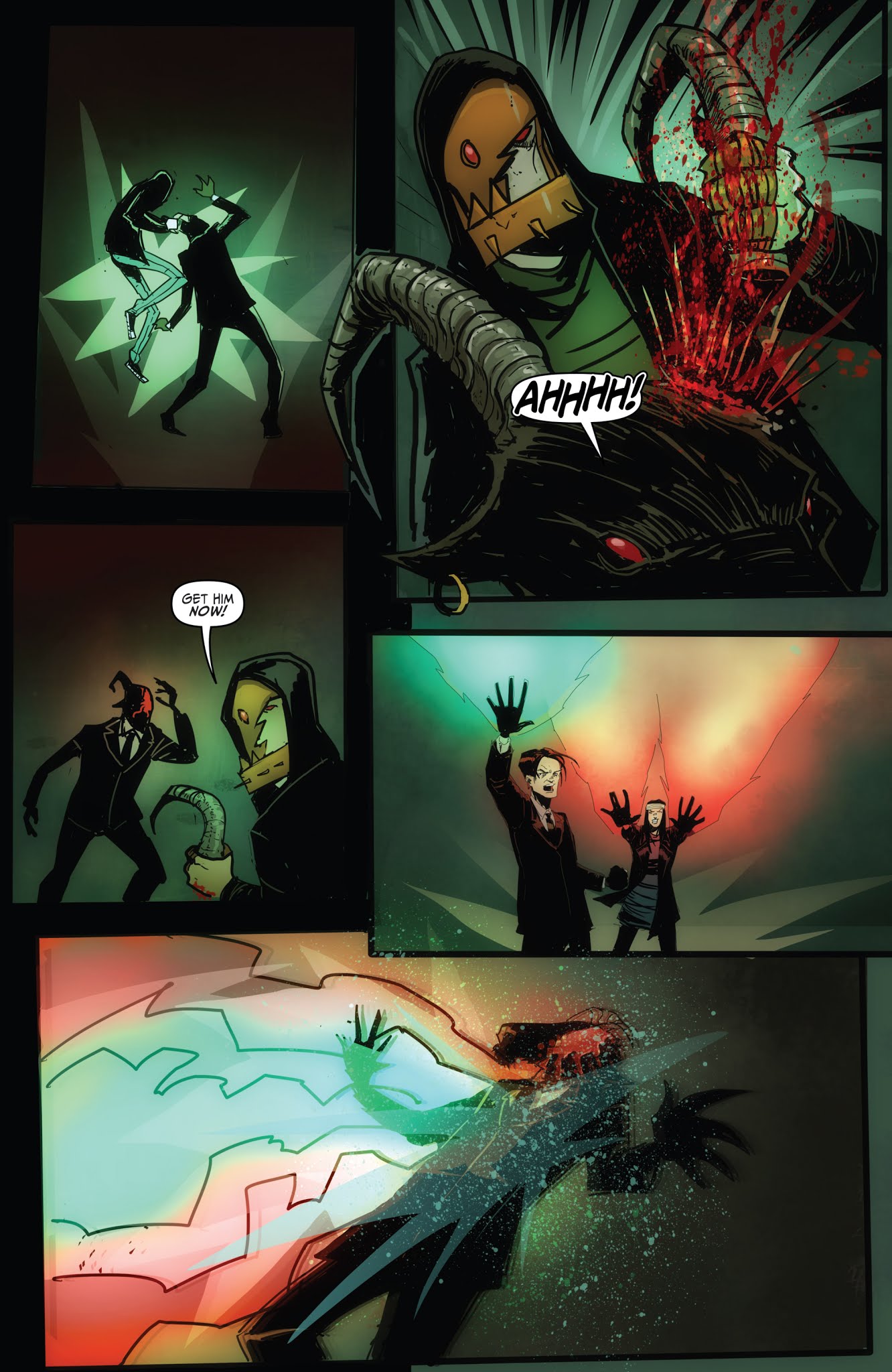Read online October Faction: Supernatural Dreams comic -  Issue #5 - 18