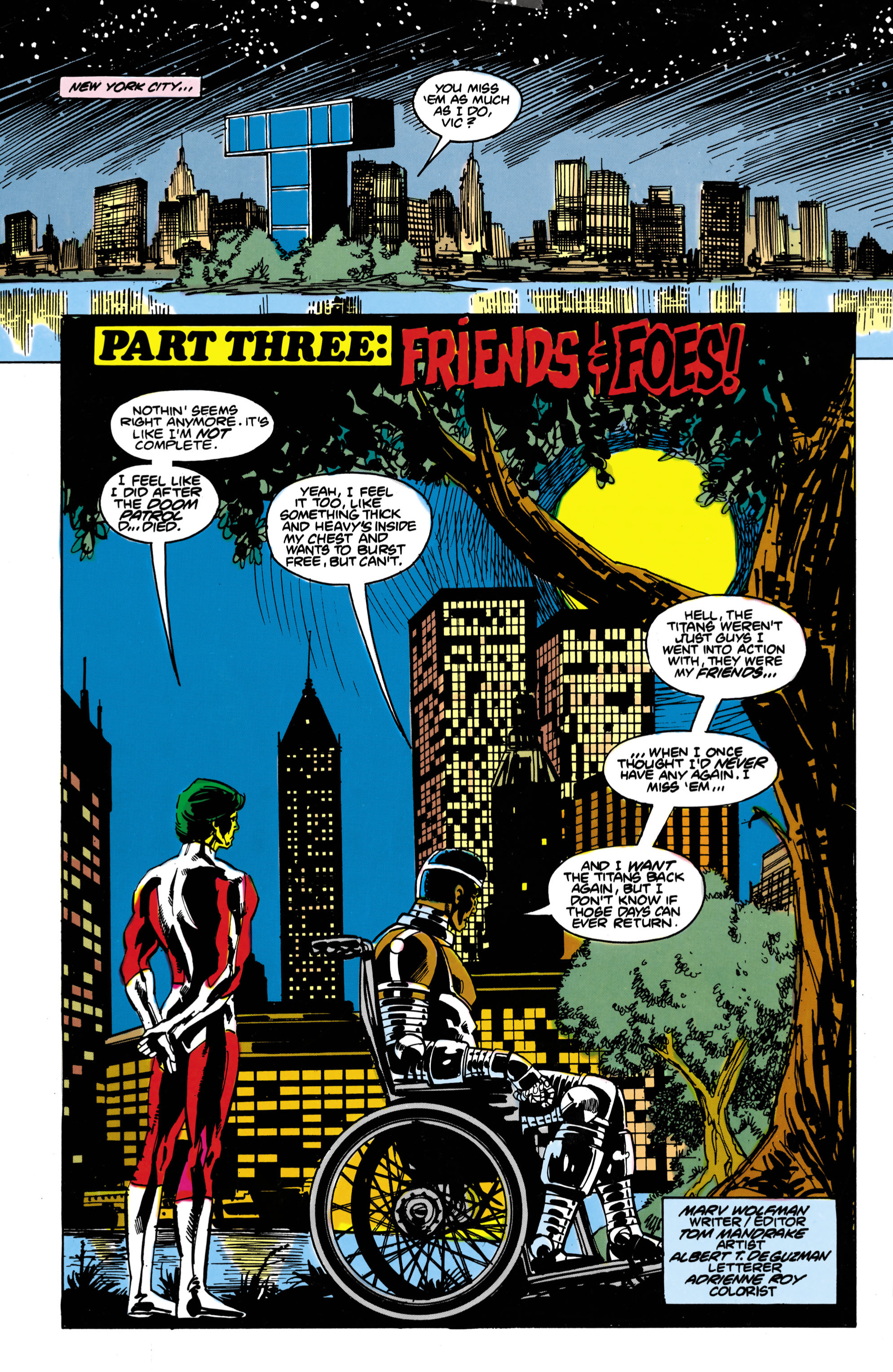 Read online The New Teen Titans (1984) comic -  Issue #22 - 16