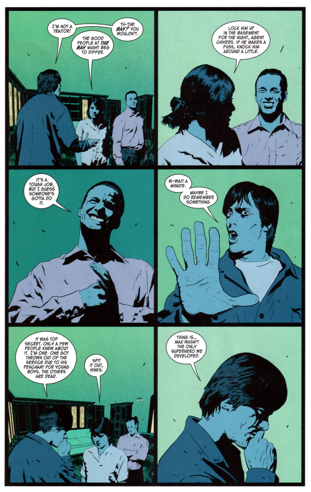 Read online The Programme comic -  Issue #3 - 8