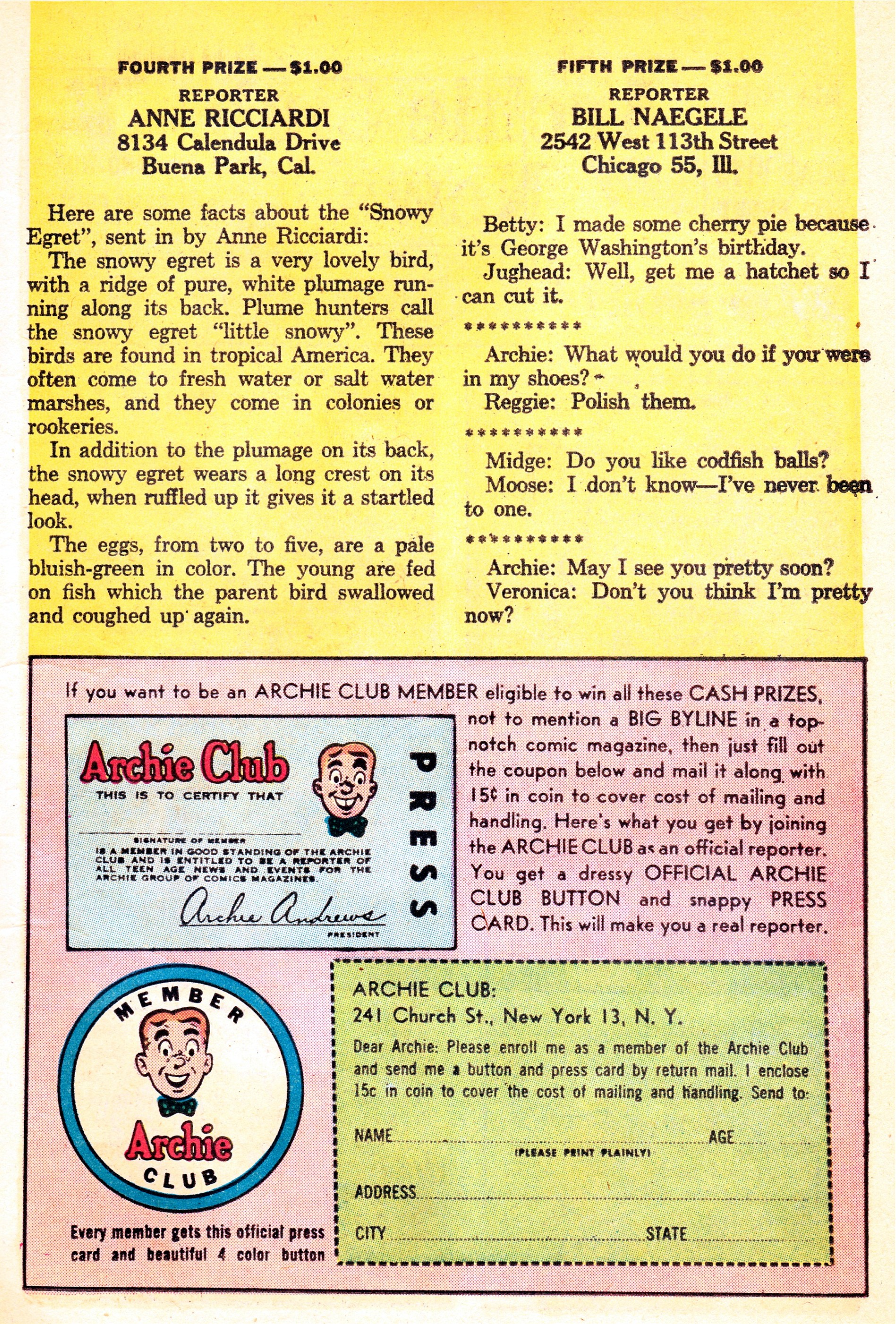 Read online Archie's Pals 'N' Gals (1952) comic -  Issue #21 - 27