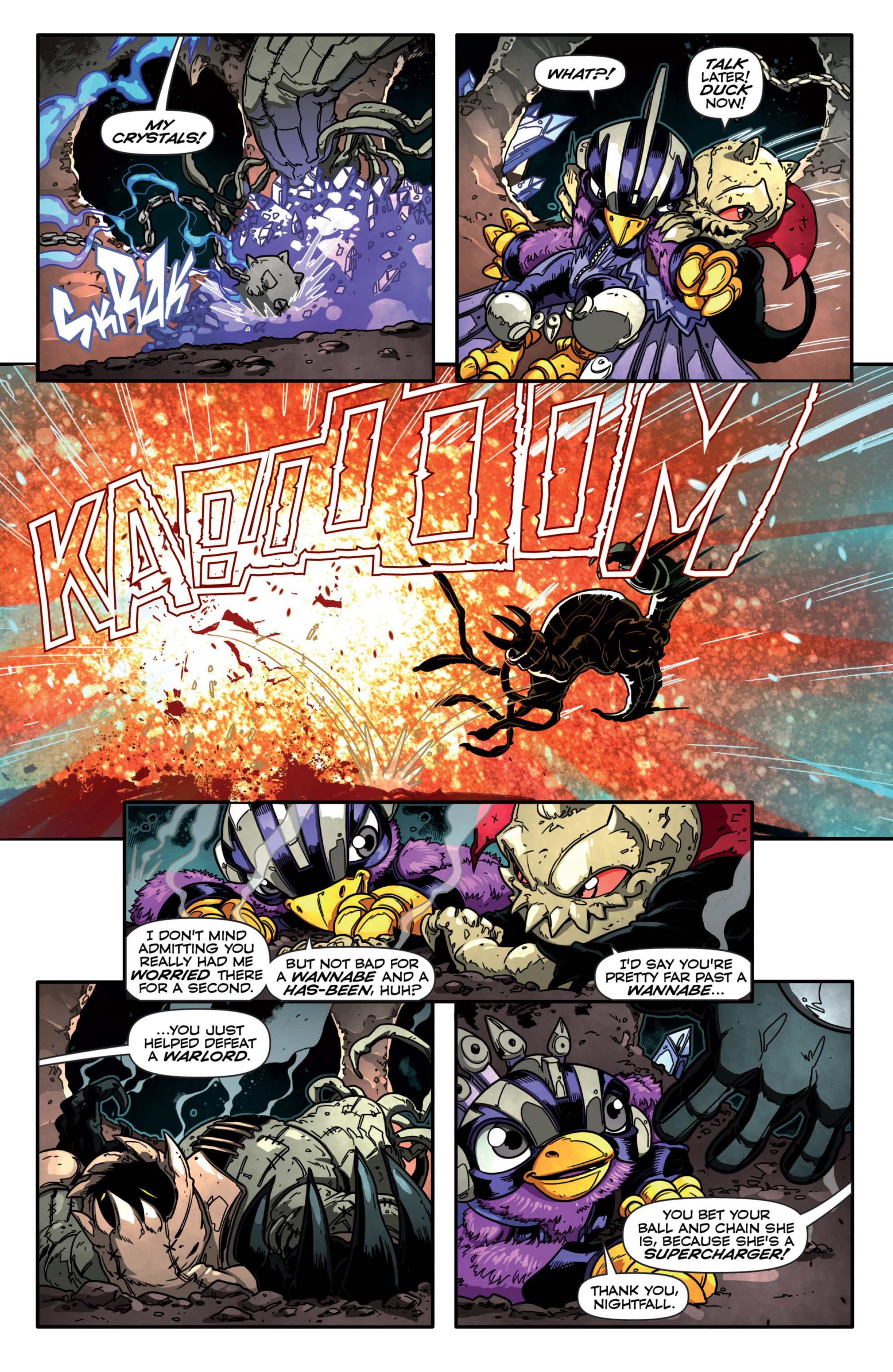 Read online Skylanders Superchargers comic -  Issue #3 - 16