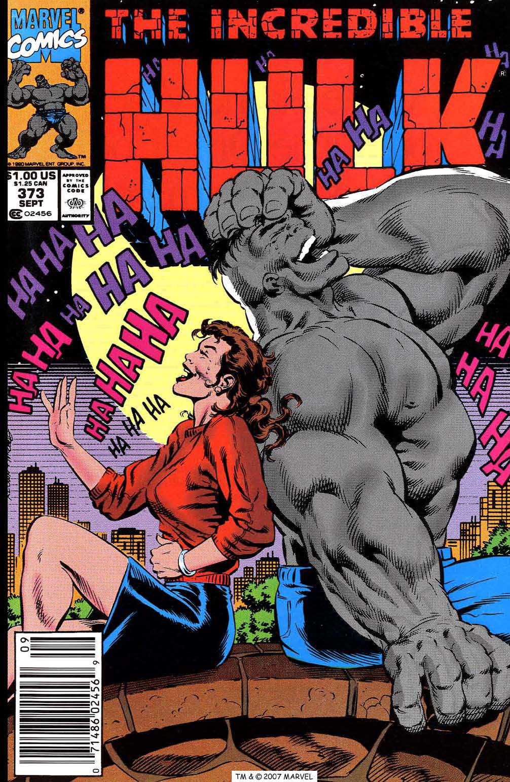 Read online The Incredible Hulk (1968) comic -  Issue #373 - 1