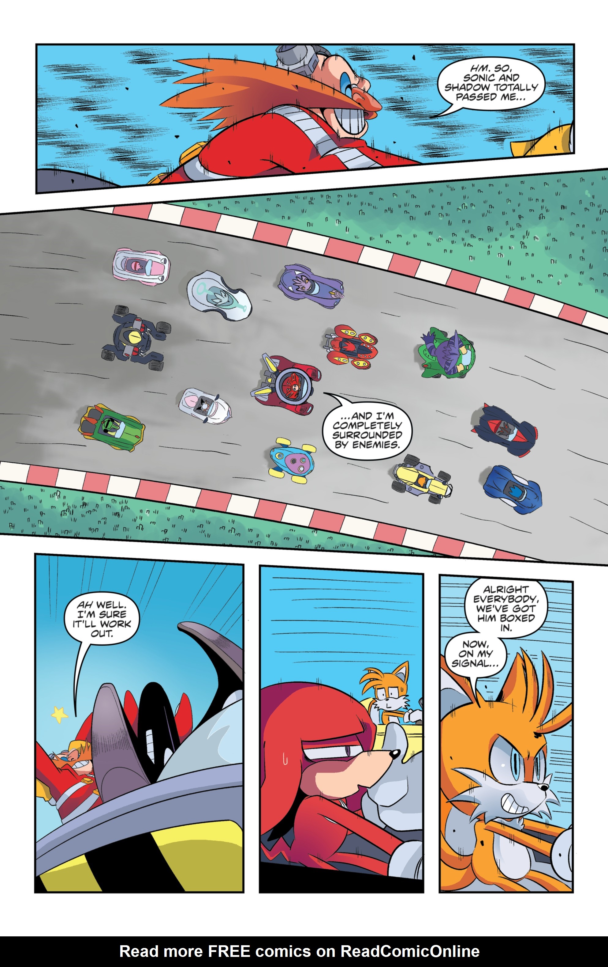 Read online Team Sonic Racing Deluxe Turbo Championship Edition comic -  Issue # Full - 17