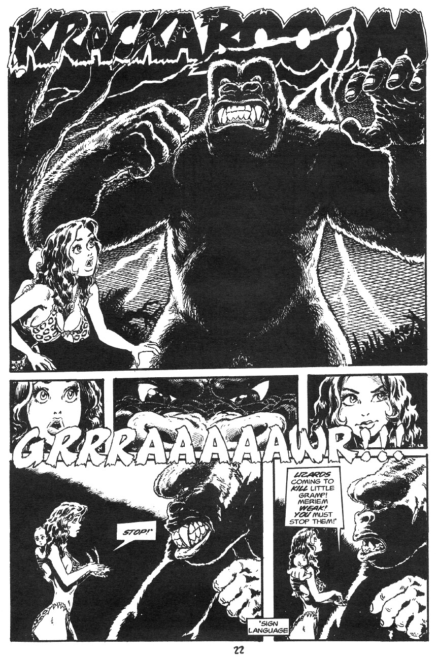 Read online Cavewoman: Rain comic -  Issue #2 - 26
