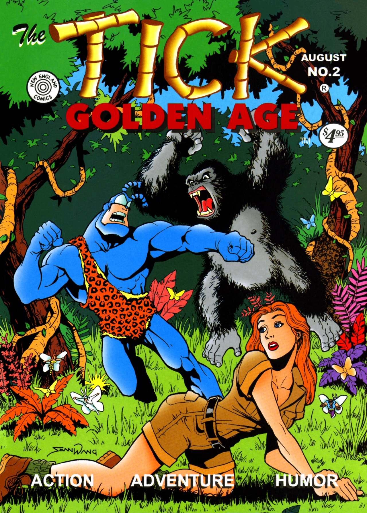 Read online The Tick's Golden Age Comic comic -  Issue #2 - 2